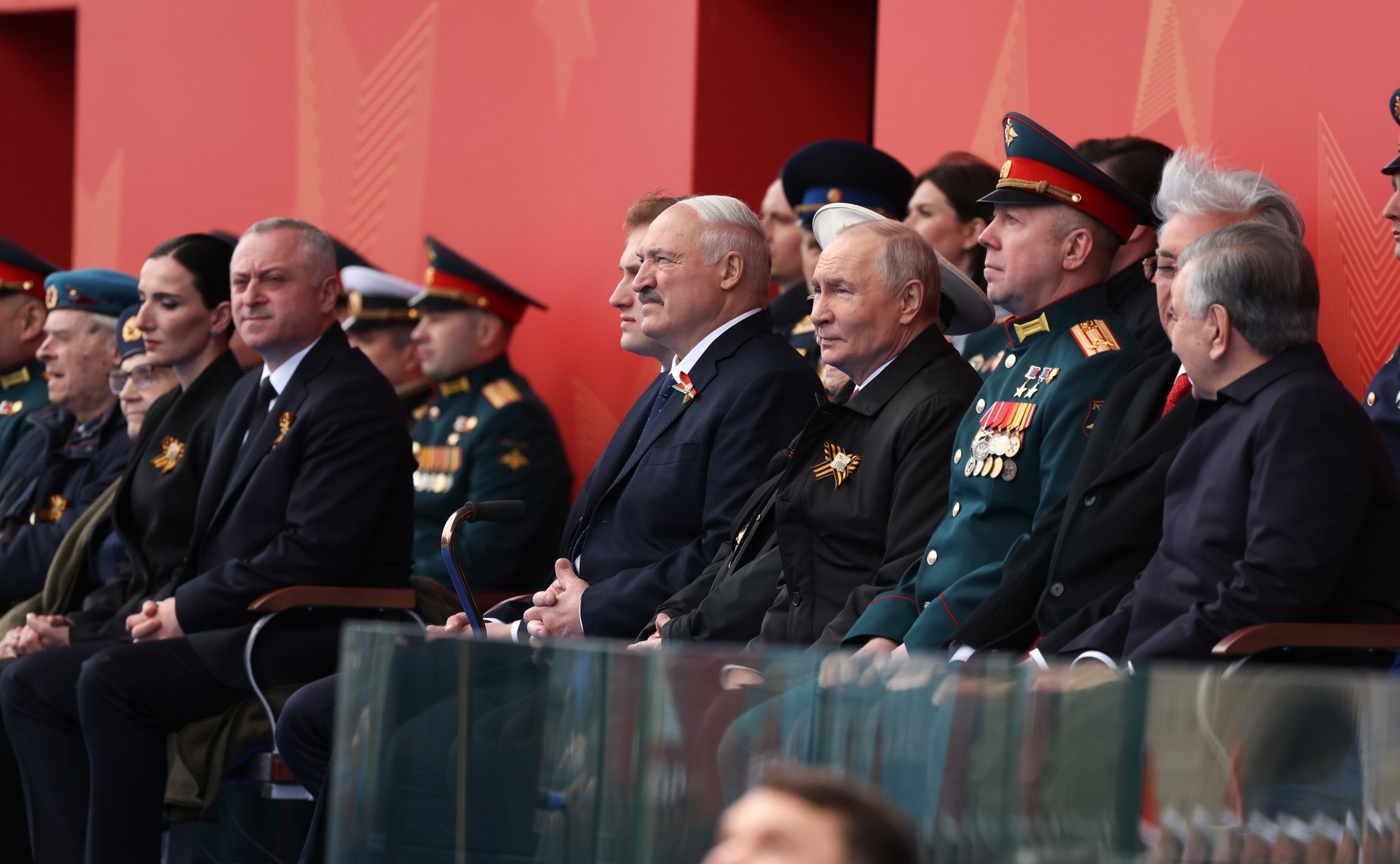 Председатель Совета Федерации Валентина Матвиенко присутствовала на военном параде в ознаменование 81-й годовщины Великой Победы