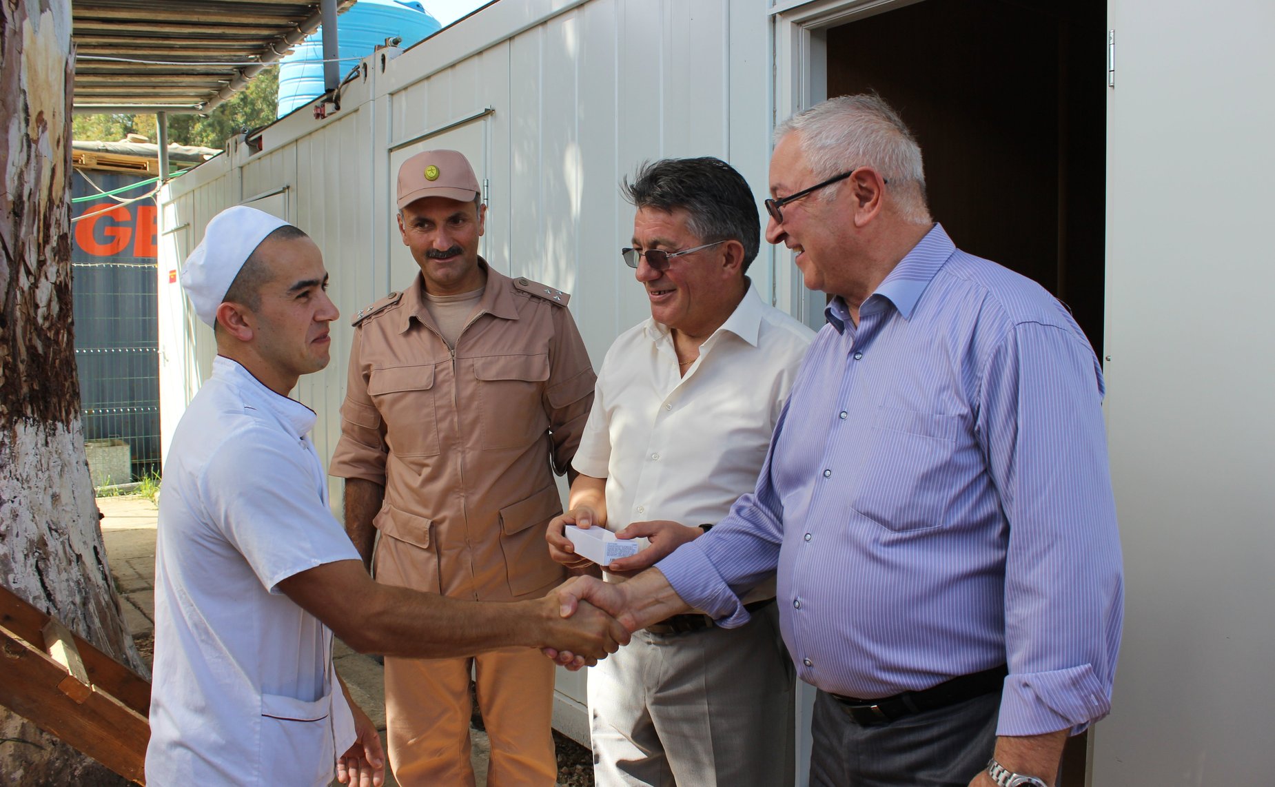 Члены Комитета СФ по обороне и безопасности на базе Хмеймим в Сирии