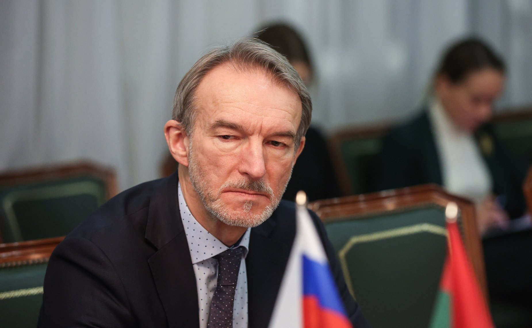 Константин Косачев провел встречу с председателем Комитета по обороне, внутренней и внешней политике Федерального национального совета Объединенных Арабских Эмиратов