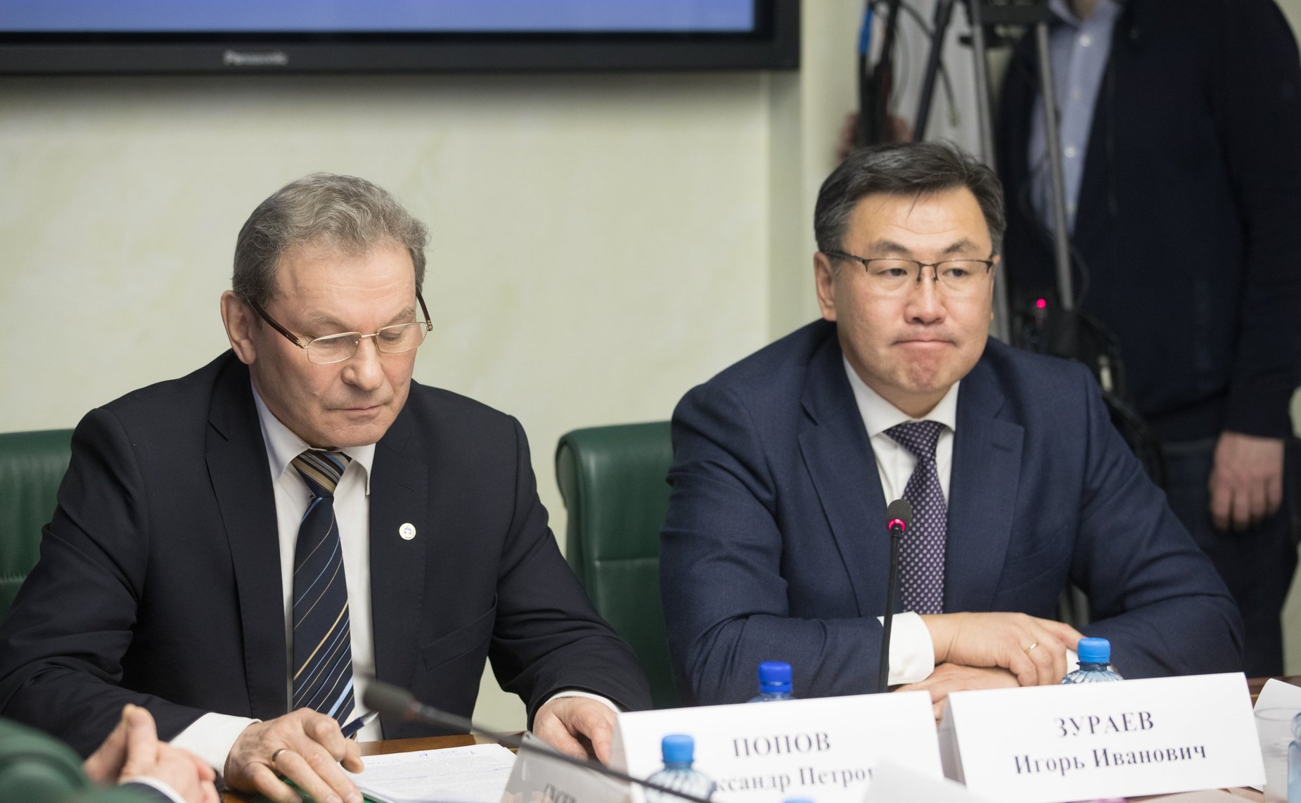 А. Попов и И. Зураев