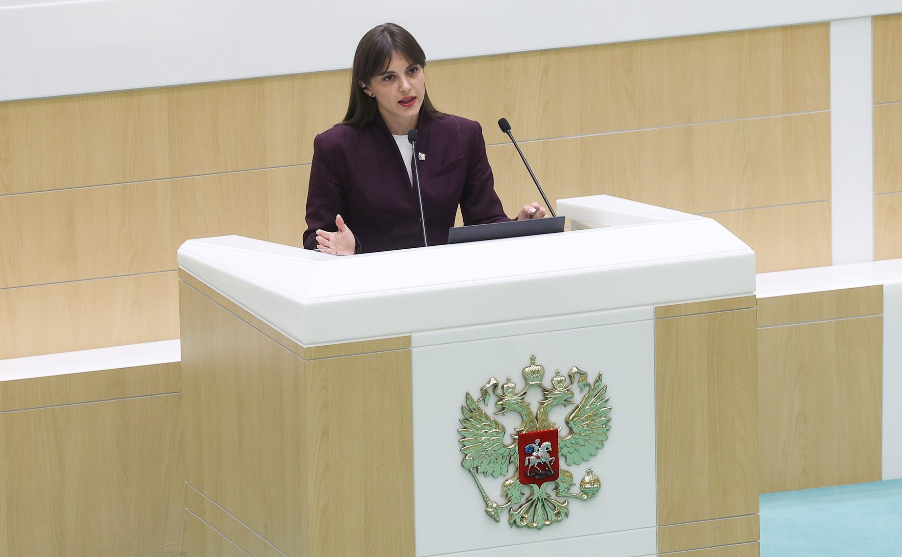 Заседание Палаты молодых законодателей при Совете Федерации