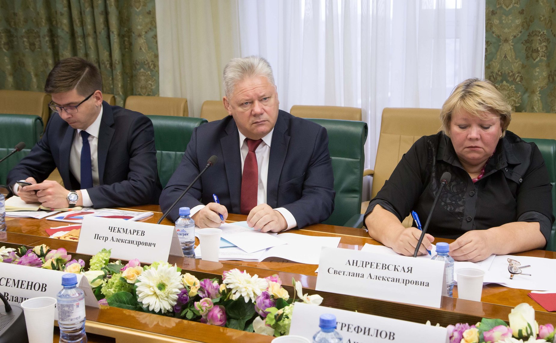 Совещание на тему «О мерах по развитию льноводства»