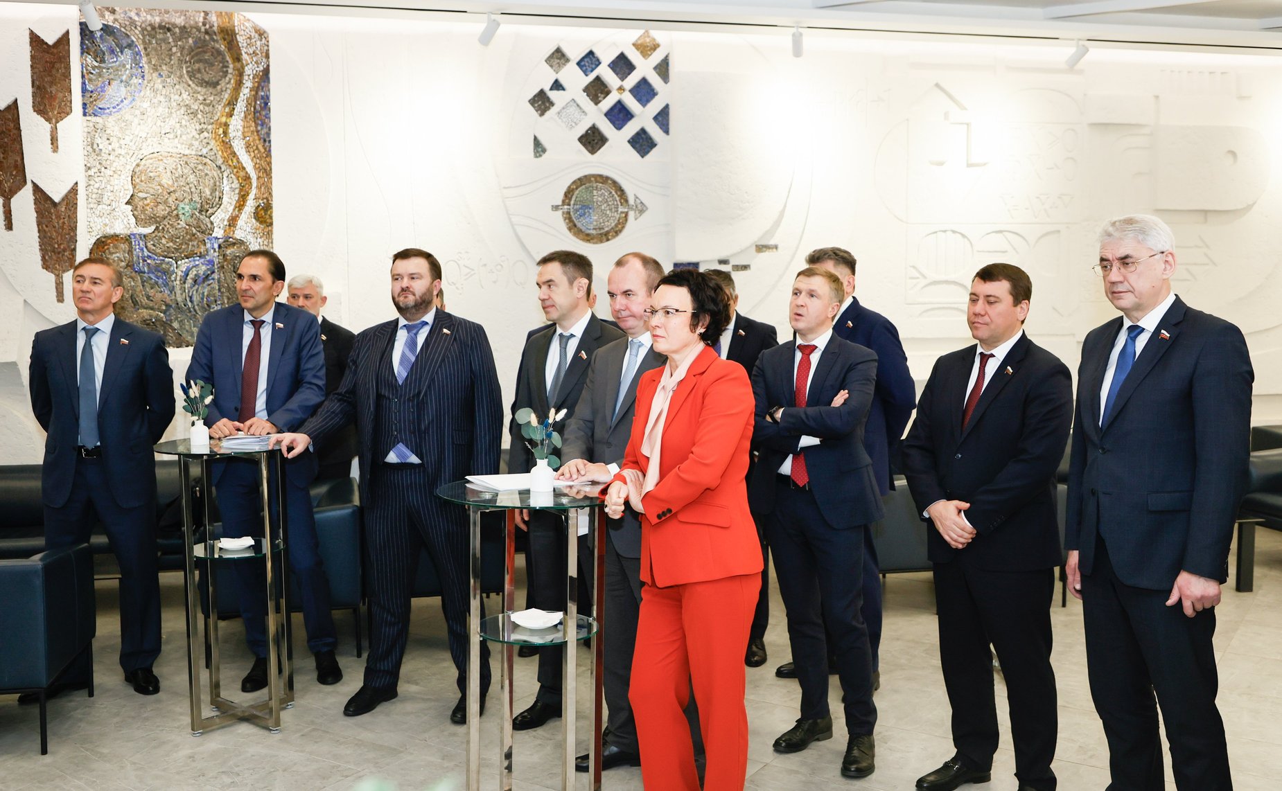 Сенаторы посетили Аналитический центр при Правительстве РФ