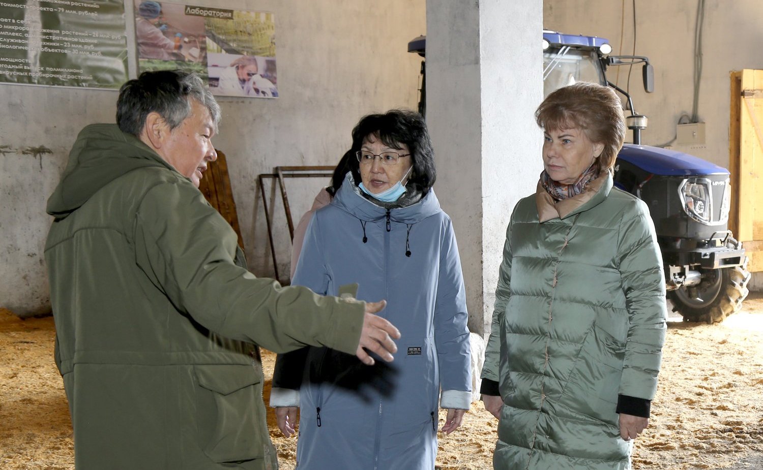Татьяна Гигель в ходе рабочей командировки по региону встретилась с работниками сельскохозяйственного потребительского перерабатывающего кооператива «Научно-производственное объединение «Семенной картофель»