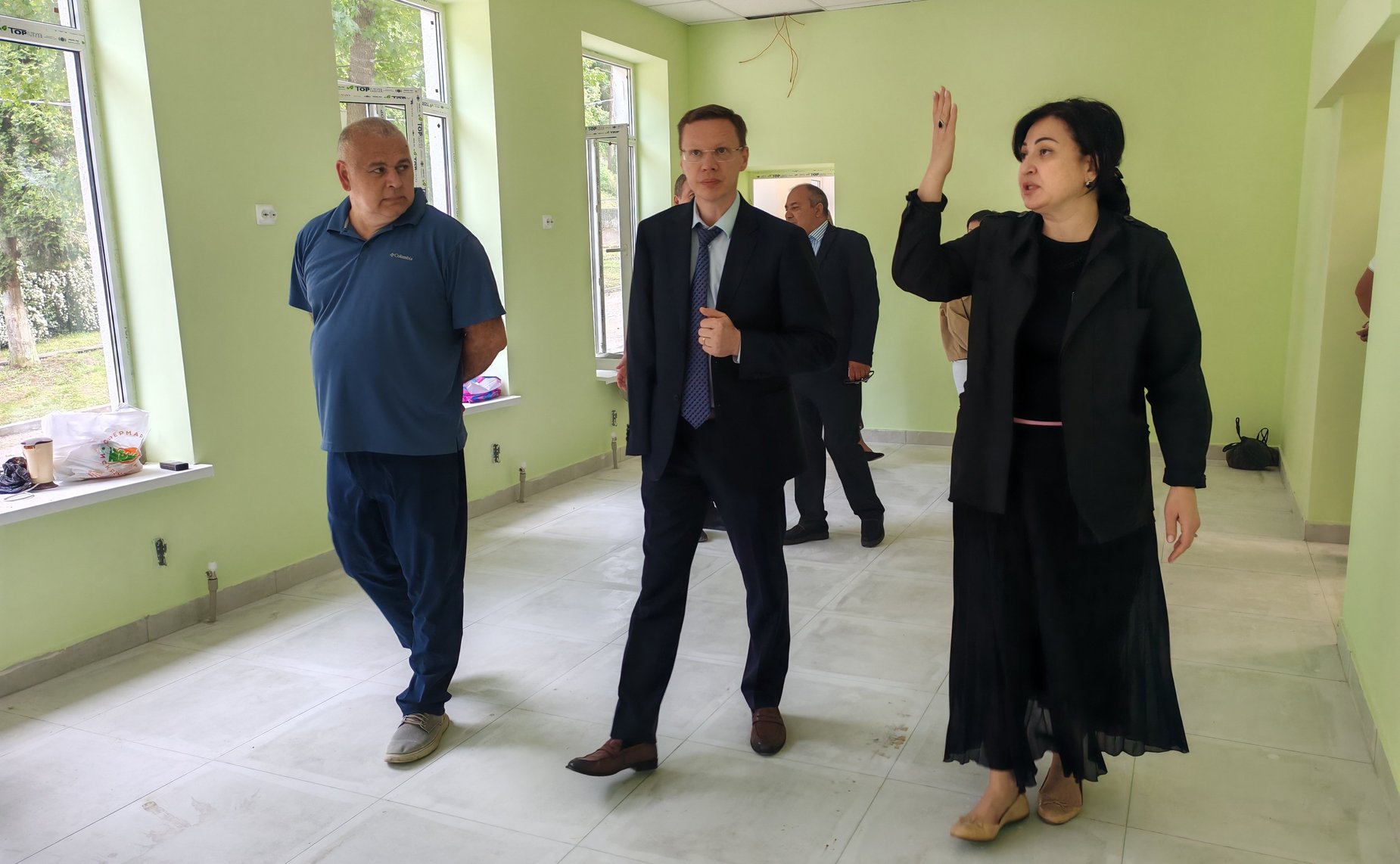 Виталий Назаренко оценил качество финальных работ на социально значимом объекте в Республике Северная Осетия-Алания