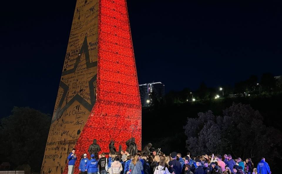 Александр Вайнберг принял участие во всероссийской акции «Огненные картины войны»