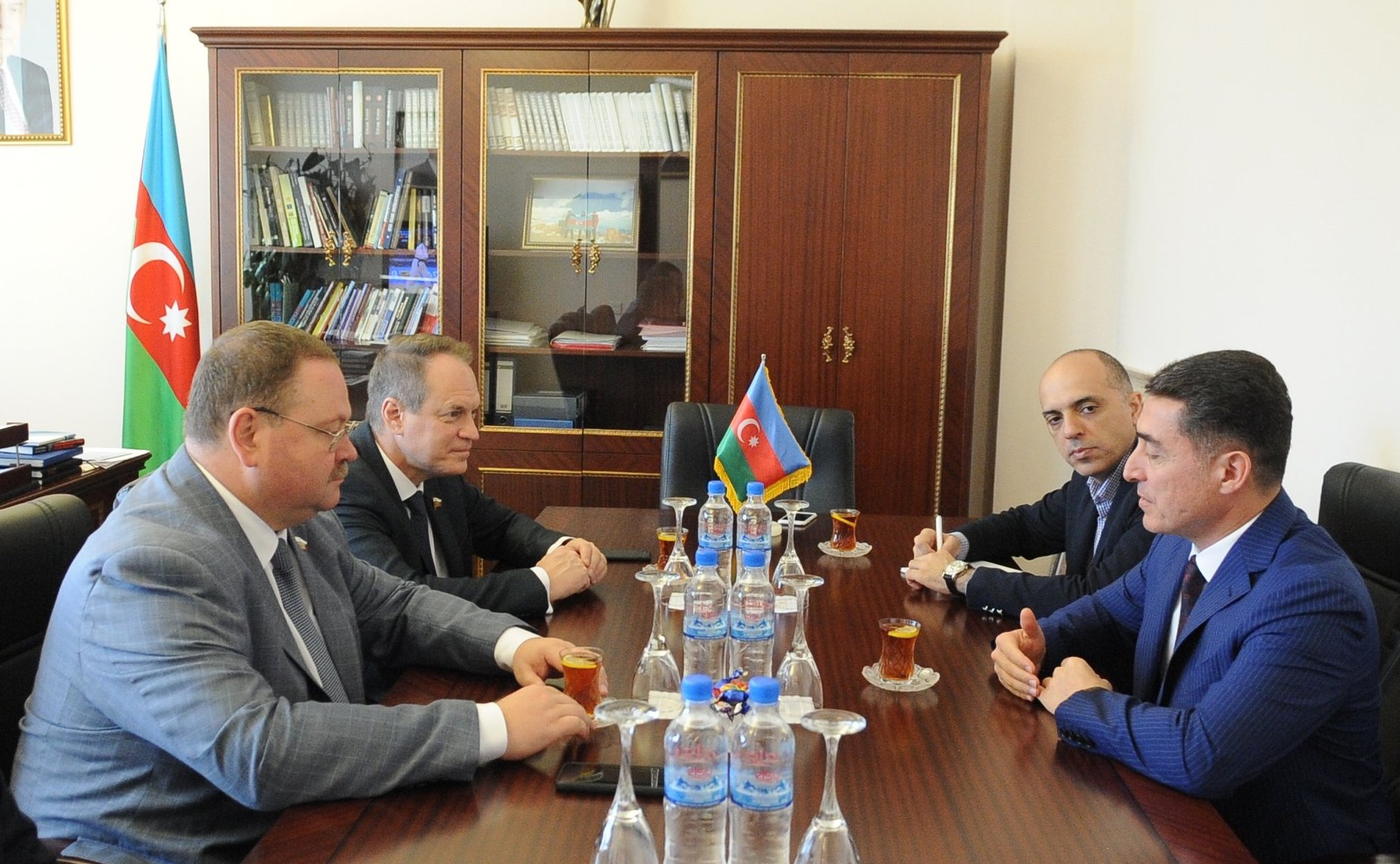 Делегация Совета Федерации с визитом в Азербайджанской Республике, Баку, 2018