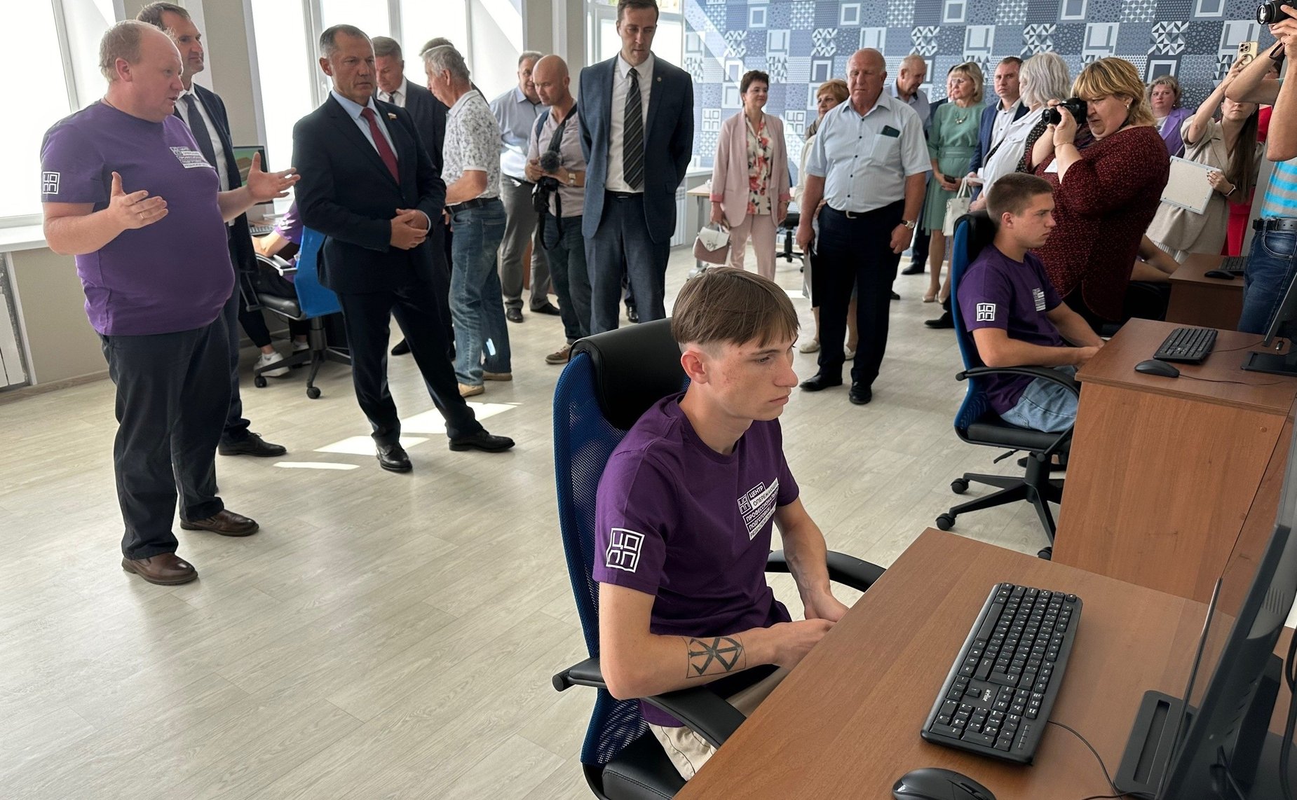 Игорь Мурог принял участие в открытии Центра опережающей профессиональной подготовки (ЦОПП) по направлению «Автомобильный транспорт» в Ряжском колледже имени Героя Советского Союза А.М. Серебрякова