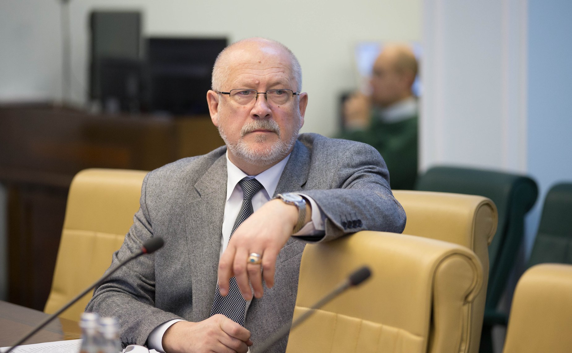 А. Соболев Заседание Комитета Совета Федерации по науке, образованию и культуре