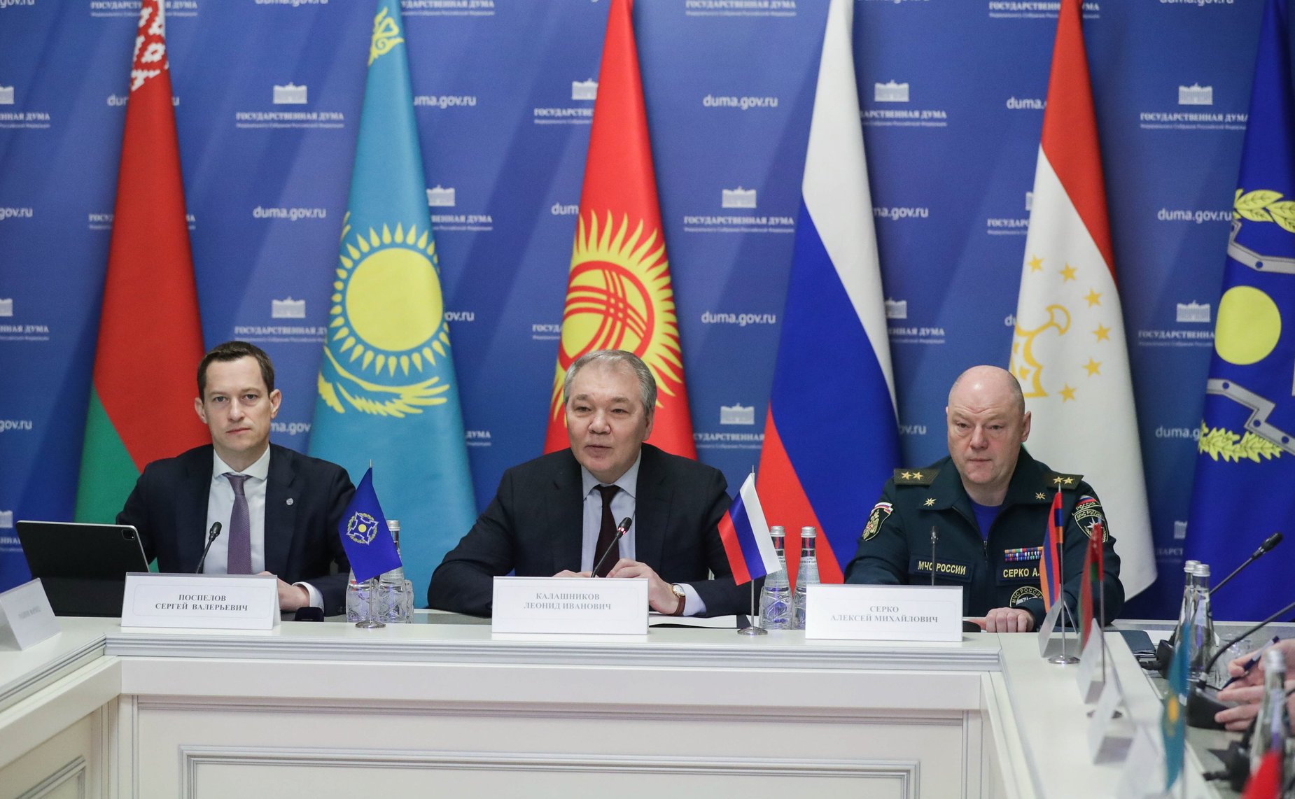 Владимир Булавин и Баир Жамсуев приняли участие в третьем совещании председателей комитетов (комиссий) парламентов государств – членов ОДКБ