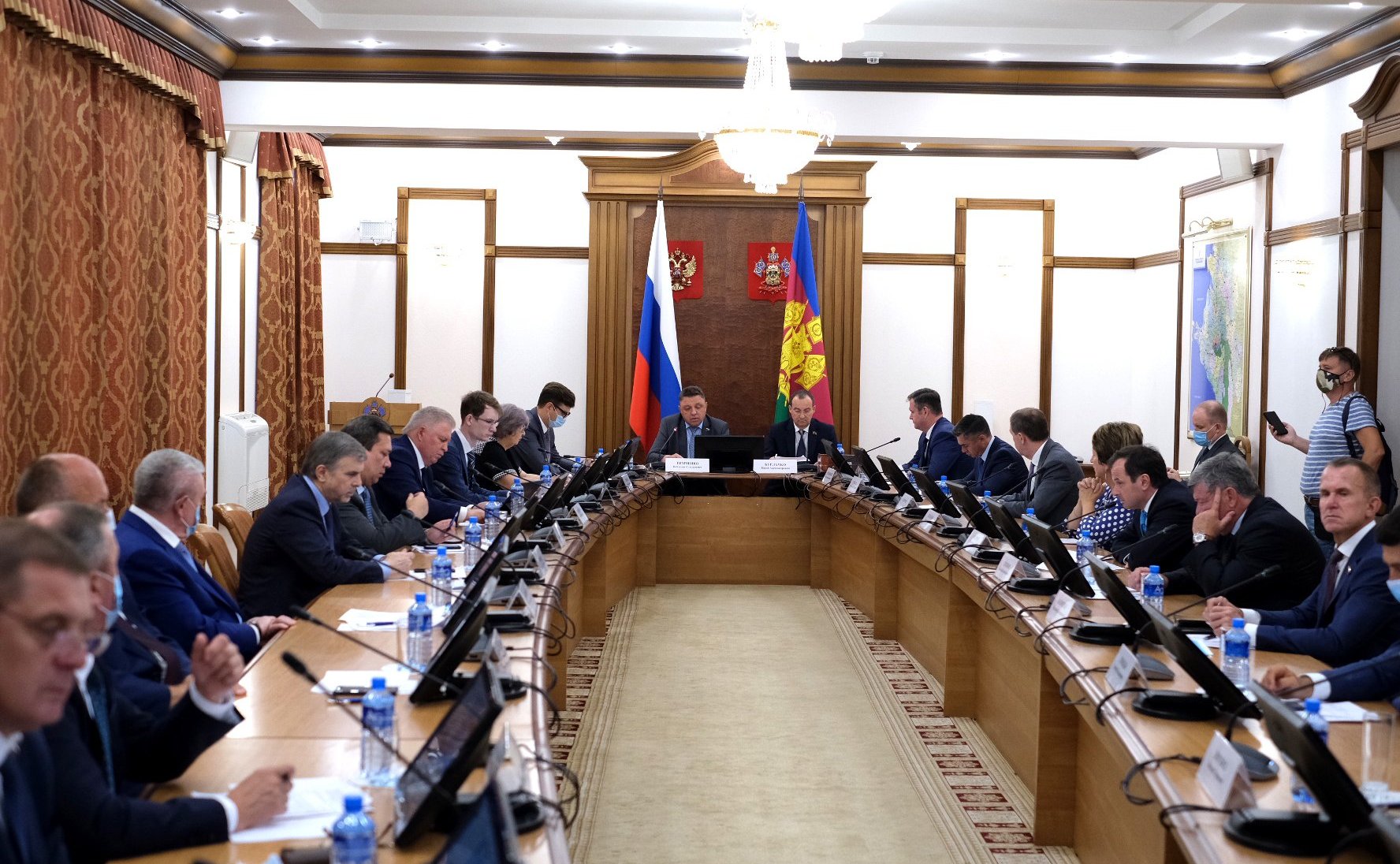 Рабочее совещание в рамках выездного заседания Комитета СФ по Регламенту и организации парламентской деятельности в г. Краснодаре