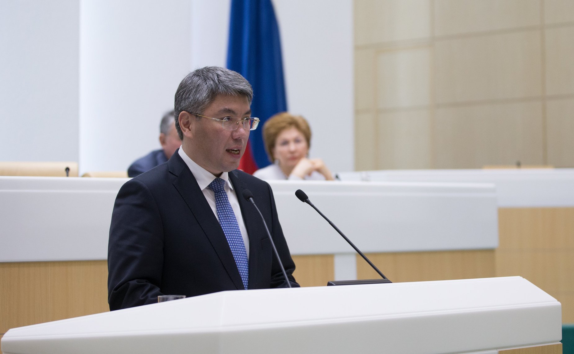 Глава Республики Бурятия А. Цыденов