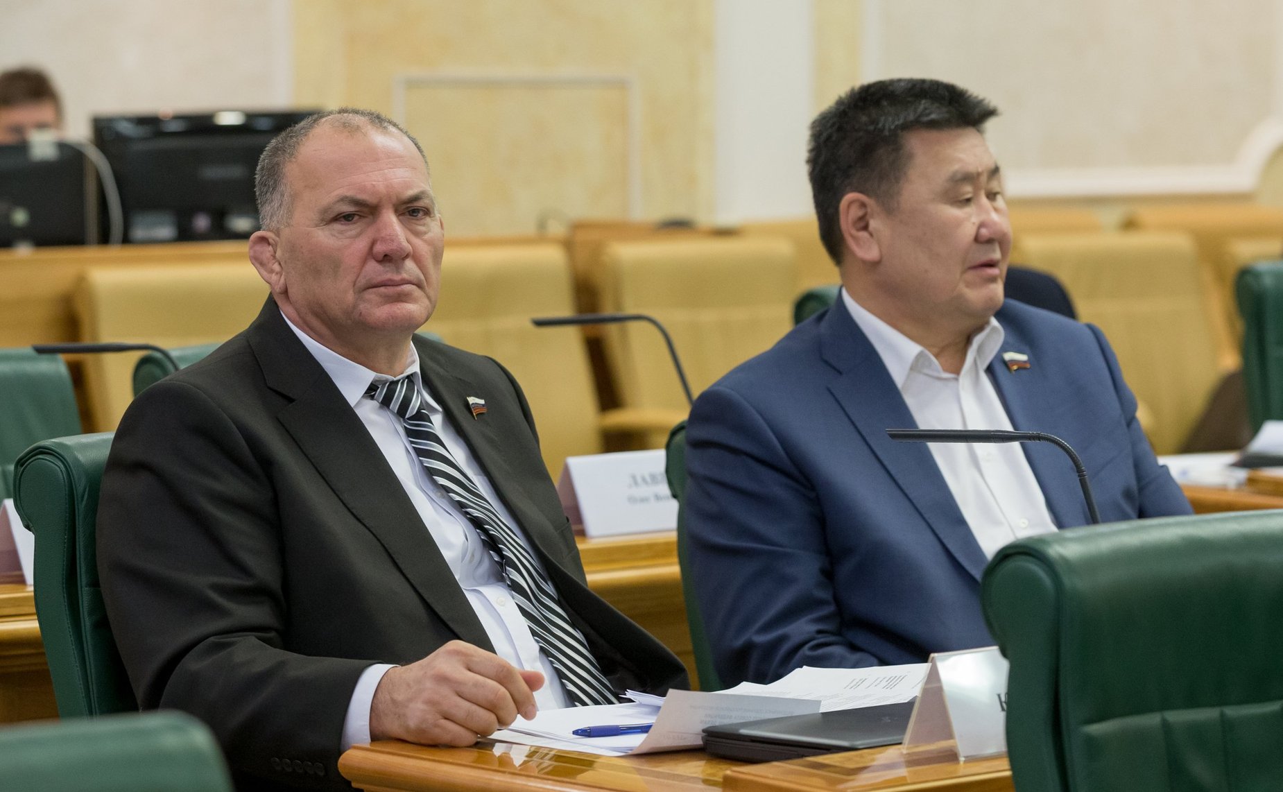 Крым Казаноков и Вячеслав Мархаев