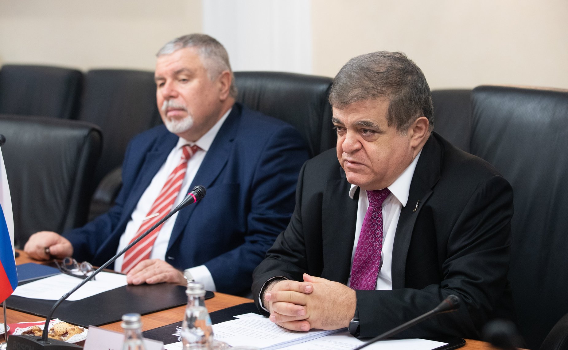 Встреча Владимира Джабарова с полномочным министром Посольства КНР в РФ Су Фанцю