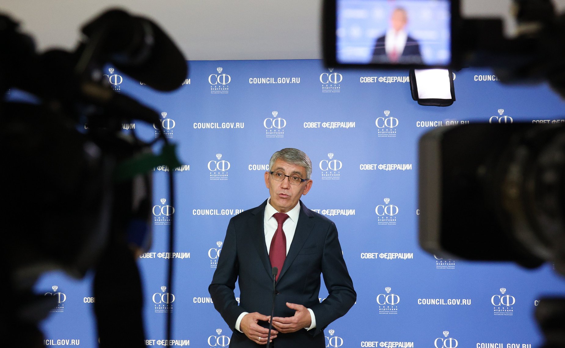 Пресс-подход Губернатора Тульской области Дмитрия Миляева