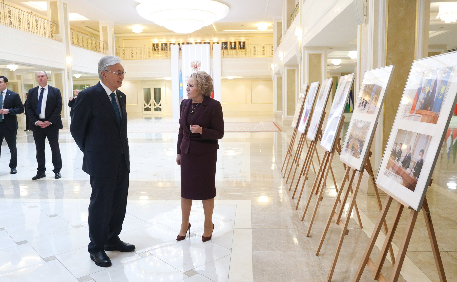 Встреча Председателя Совета Федерации Валентины Матвиенко и Президента Республики Казахстан Касым-Жомарта Токаева