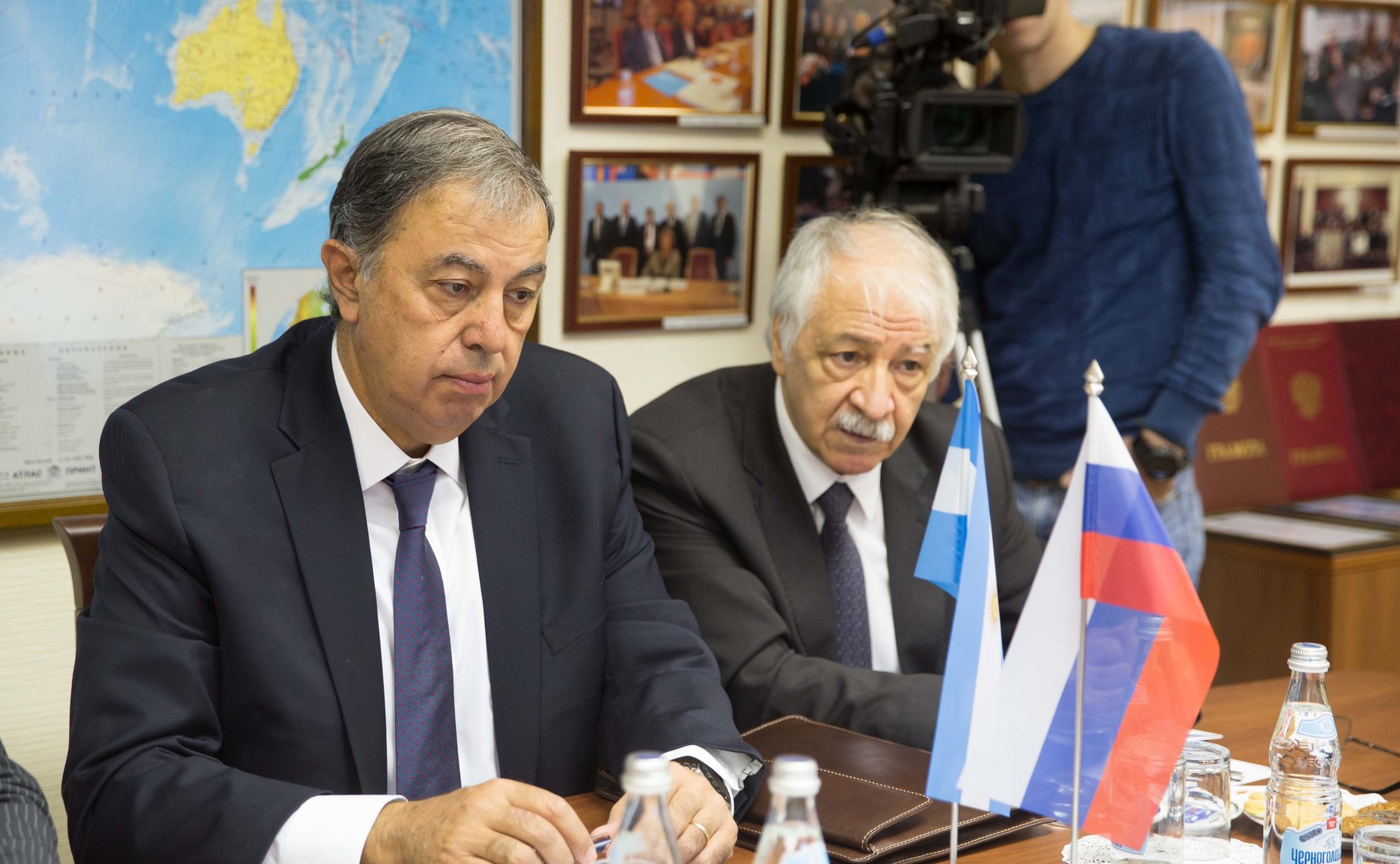 Встреча В. Джабарова с председателем парламентской Группы дружбы с Российской Федерацией Национального Конгресса Аргентины Родольфо Хулио Уртубеем