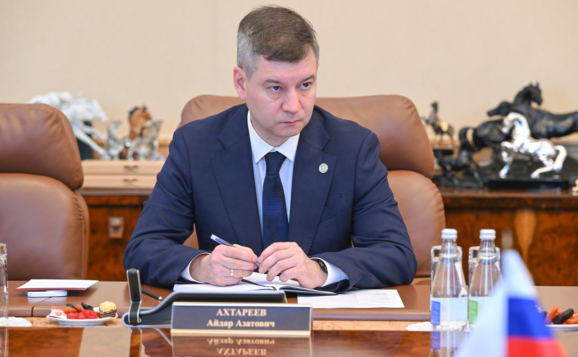 Встреча сенаторов с Раисом Республики Татарстан Рустамом Миннихановым