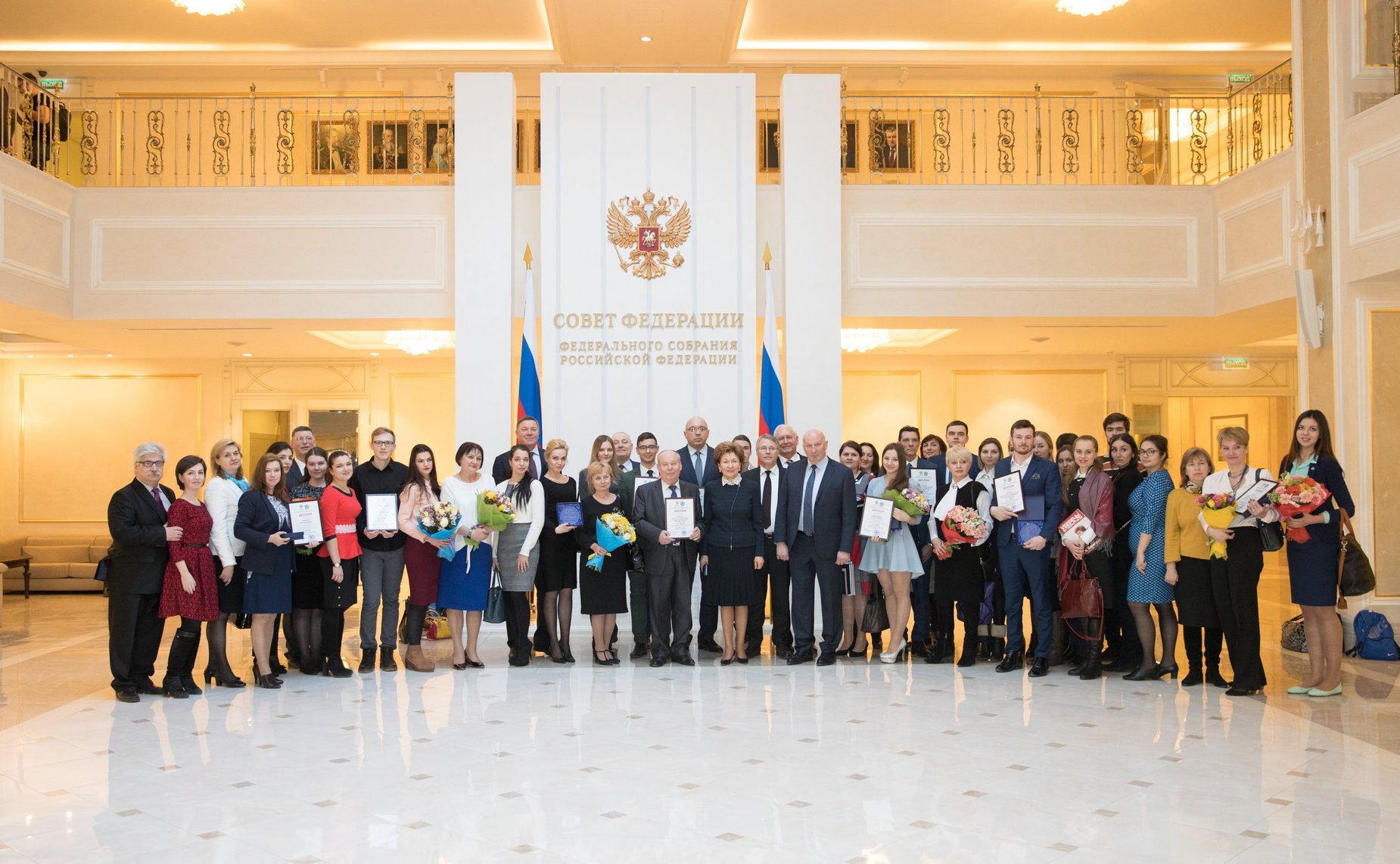 В Совете Федерации наградили победителей всероссийских конкурсов «Здоровый университет» и «Будь здоров»