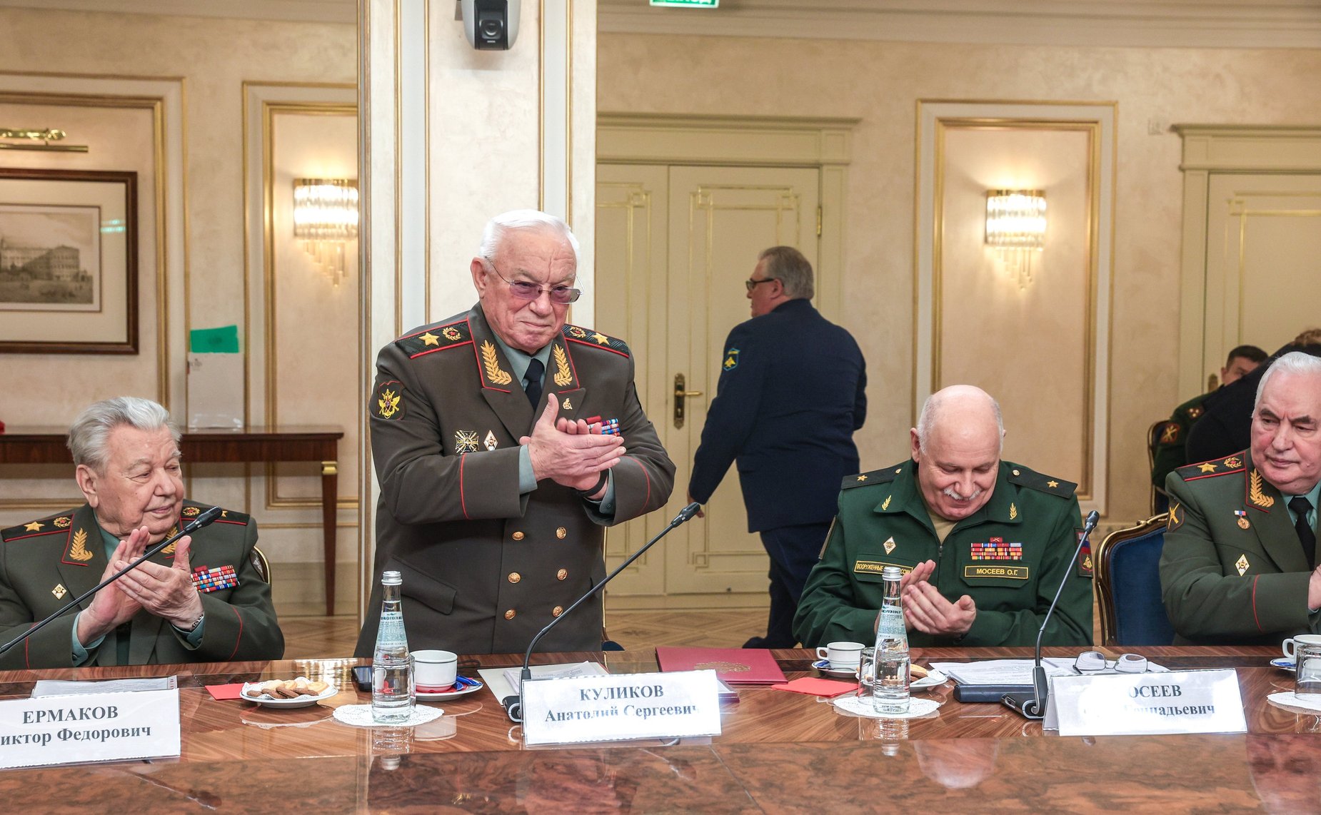 Совещание Комитета Совета Федерации по обороне и безопасности, посвященное Дню защитника Отечества совместно с Клубом военачальников Российской Федерации