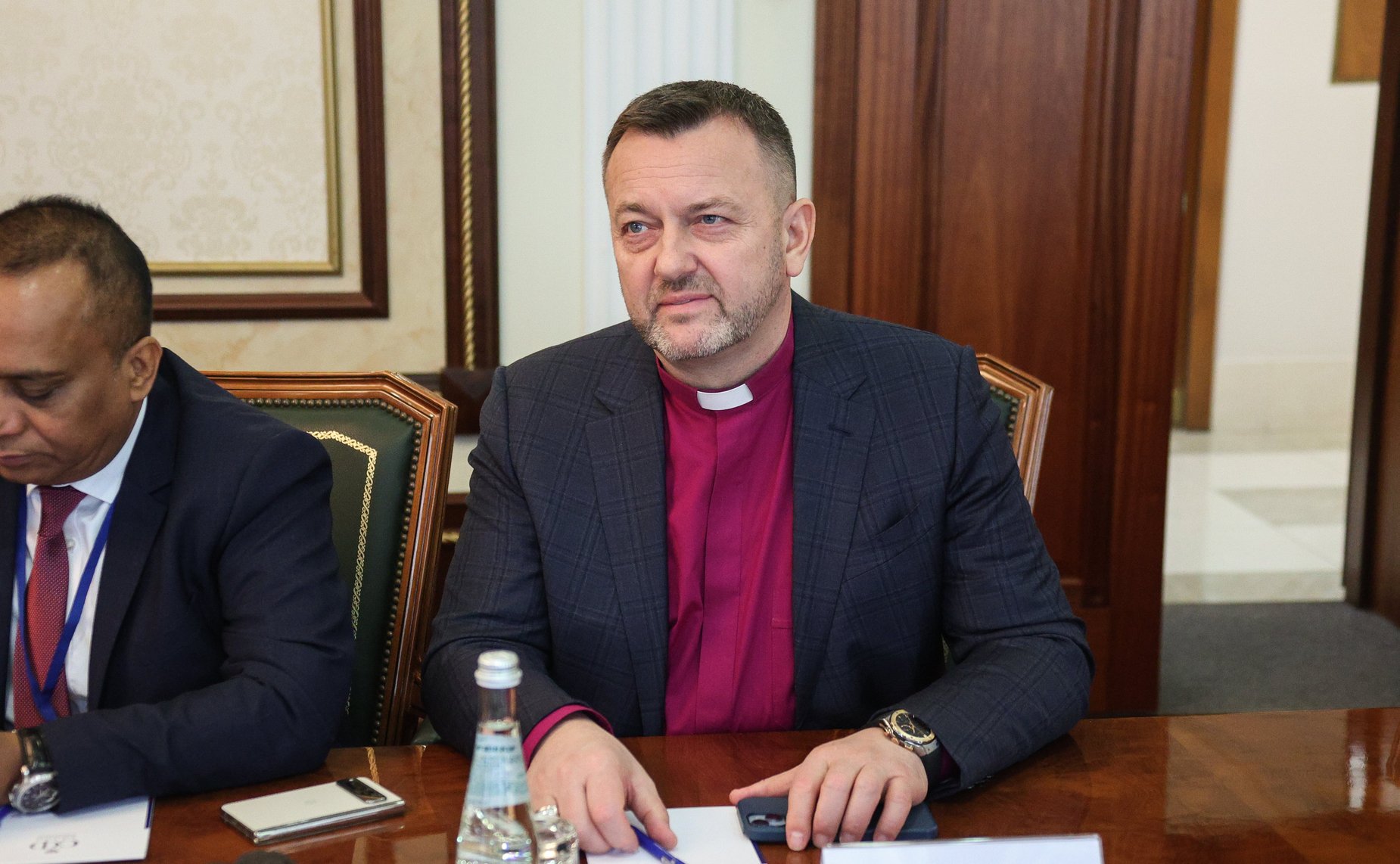 Встреча председателя Комитета СФ по международным делам Григория Карасина с представителями зарубежных религиозных организаций