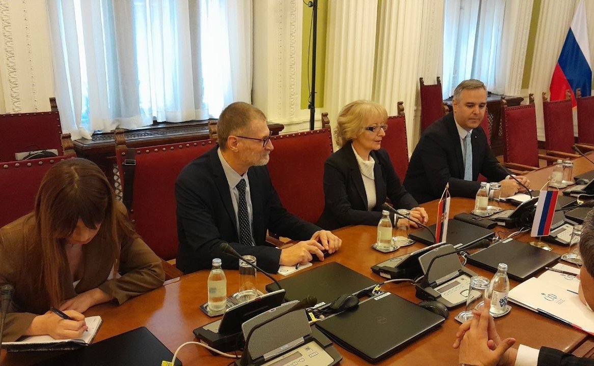 Елена Афанасьева встретилась с сербскими парламентариями в Народной скупщине Республики Сербии