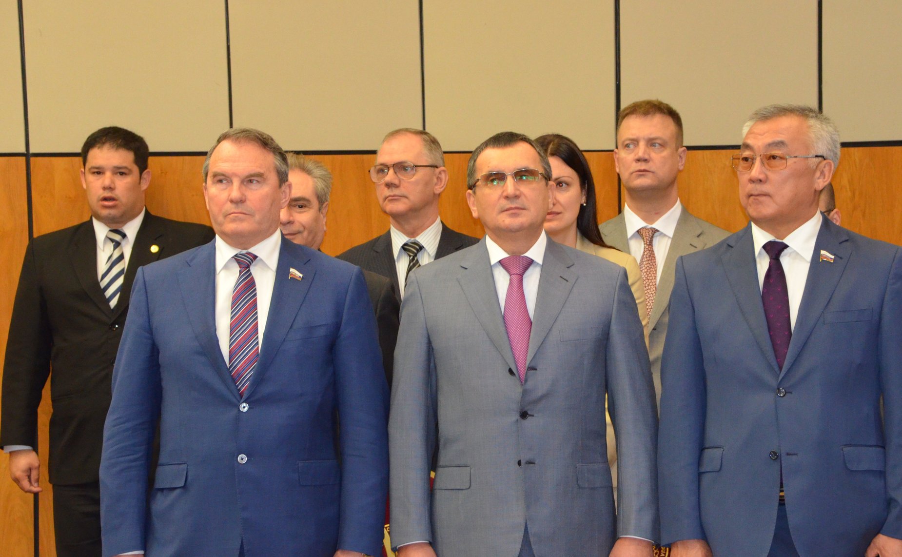 Выступление Н. Федорова в Сенате Парагвая