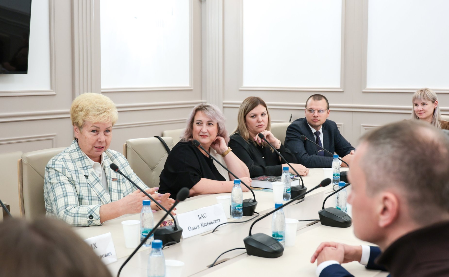 Встречи сенаторов Российской Федерации с делегацией Аппарата Народного Совета Луганской Народной Республики