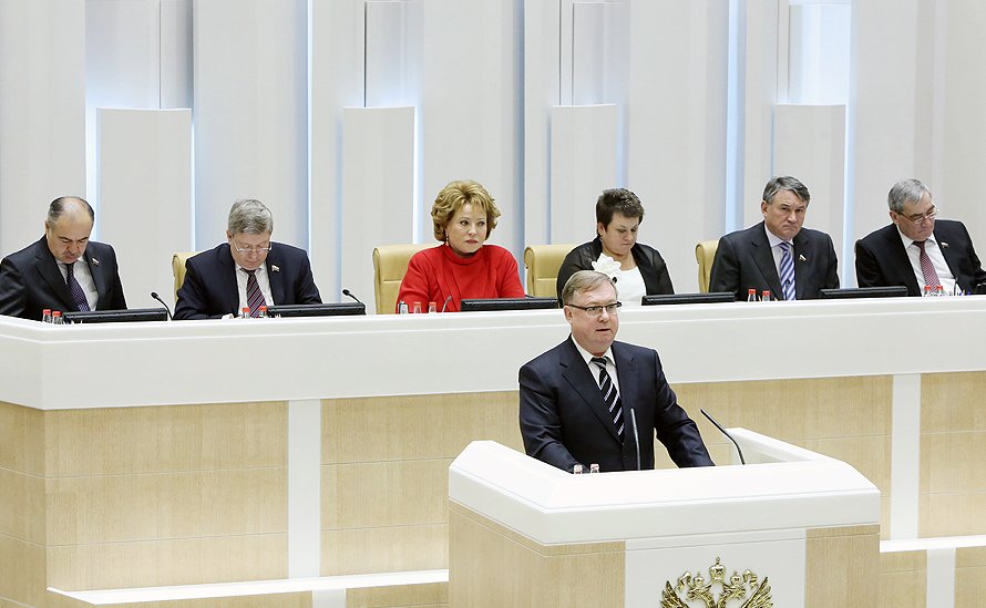 Триста тридцатое заседание Совета Федерации Федерального Собрания Российской Федерации.