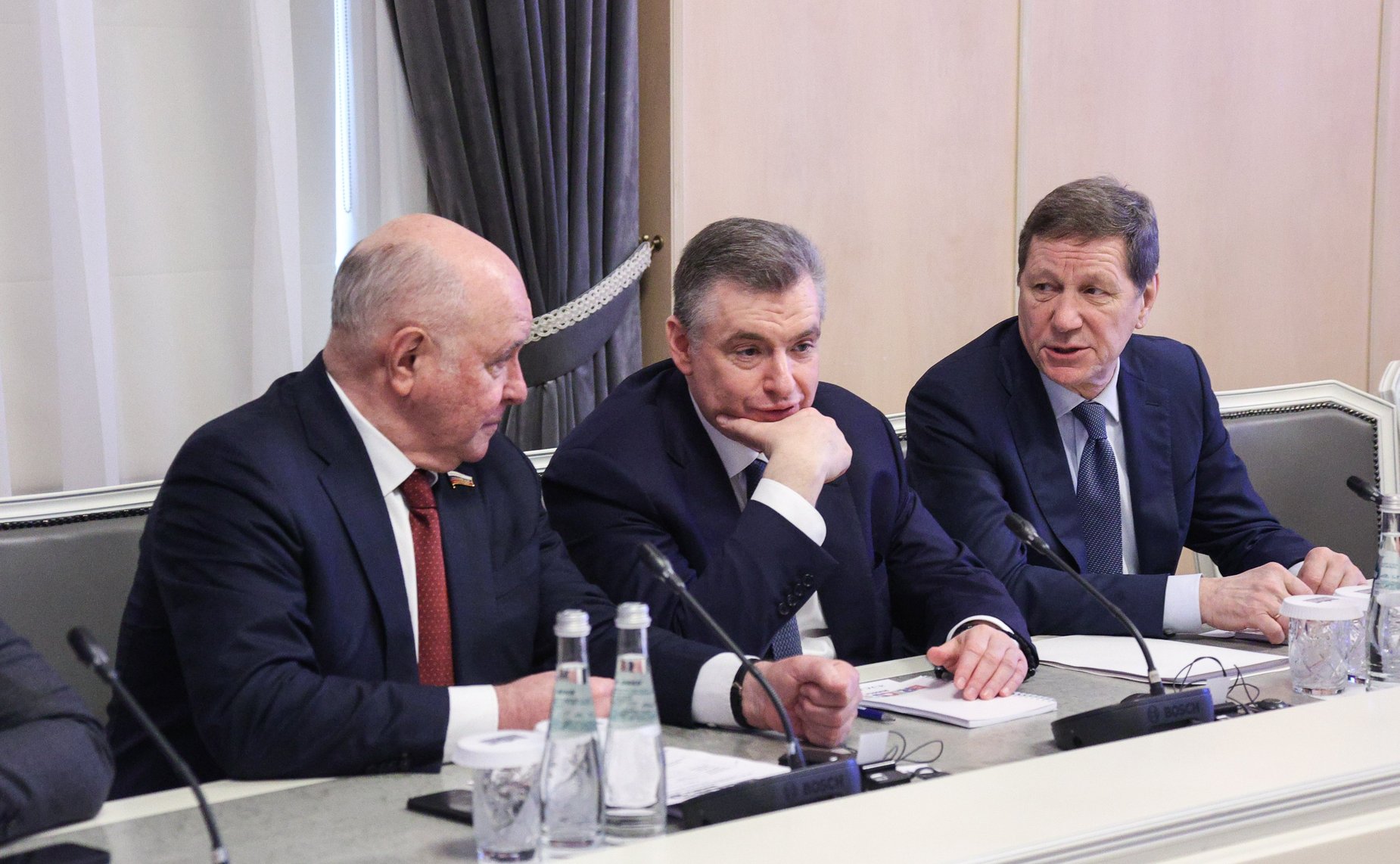 Встреча председателей комитетов по международным делам парламентов (палат парламентов) стран БРИКС с Председателем Государственной Думы Вячеславом Володиным