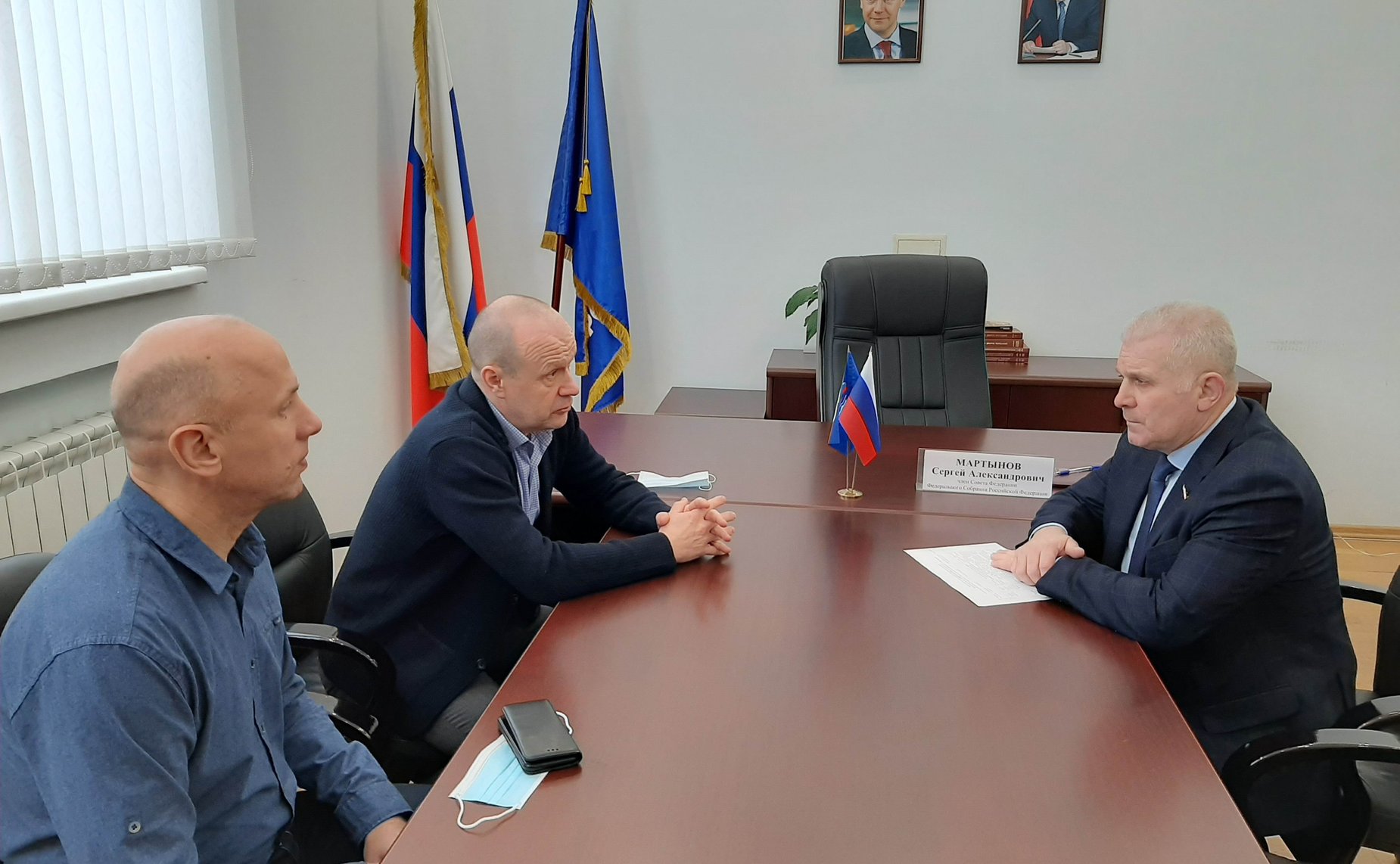 Сергей Мартынов провел прием граждан в г. Йошкар-Оле