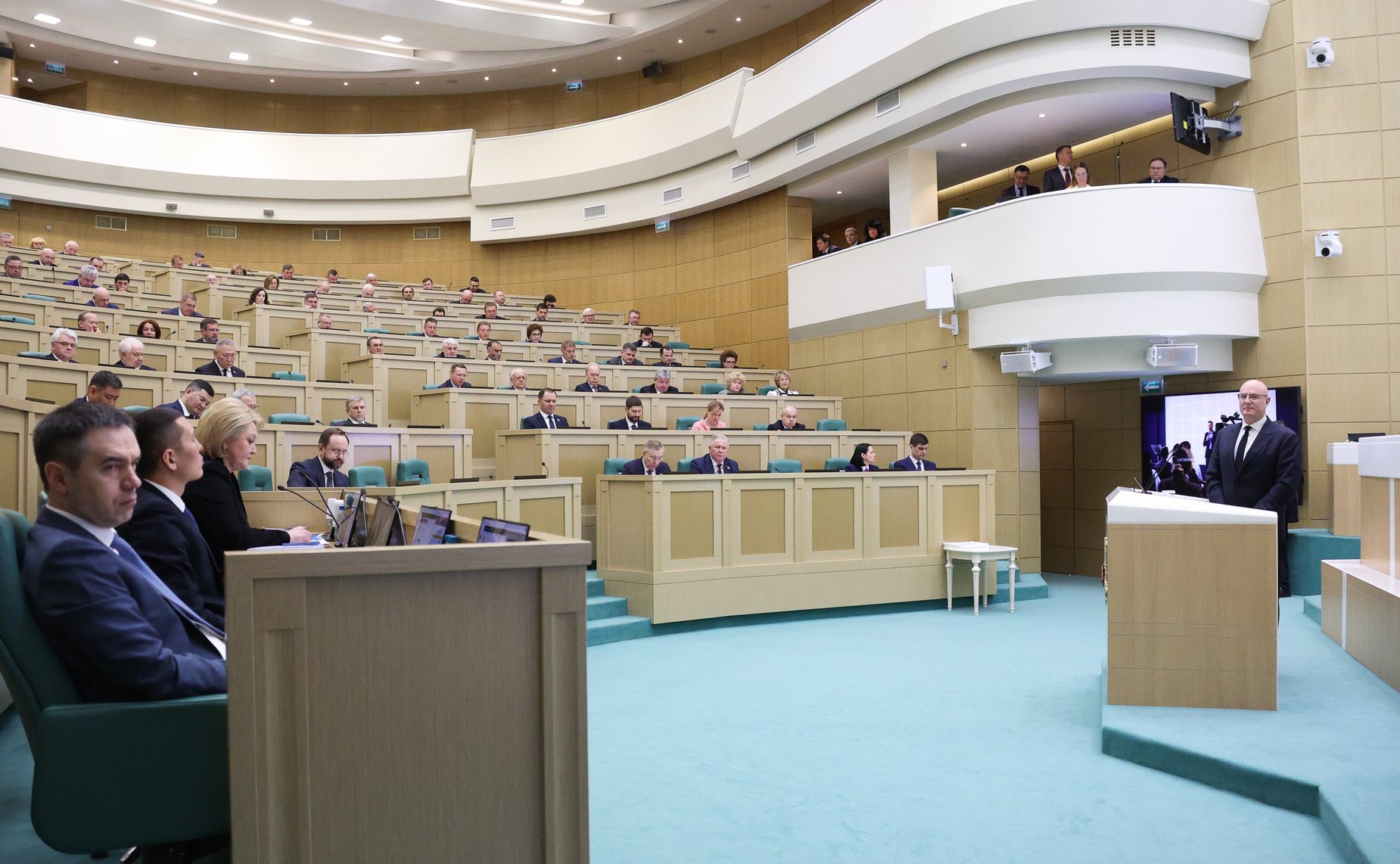 Заместитель Председателя Правительства Российской Федерации Дмитрий Чернышенко