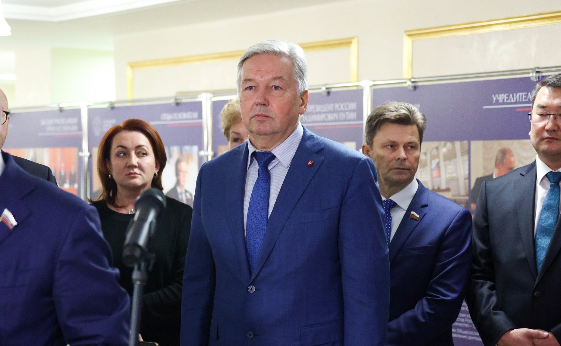 Андрей Клишас открыл выставку, посвященную 20-летию Ассоциации юристов России