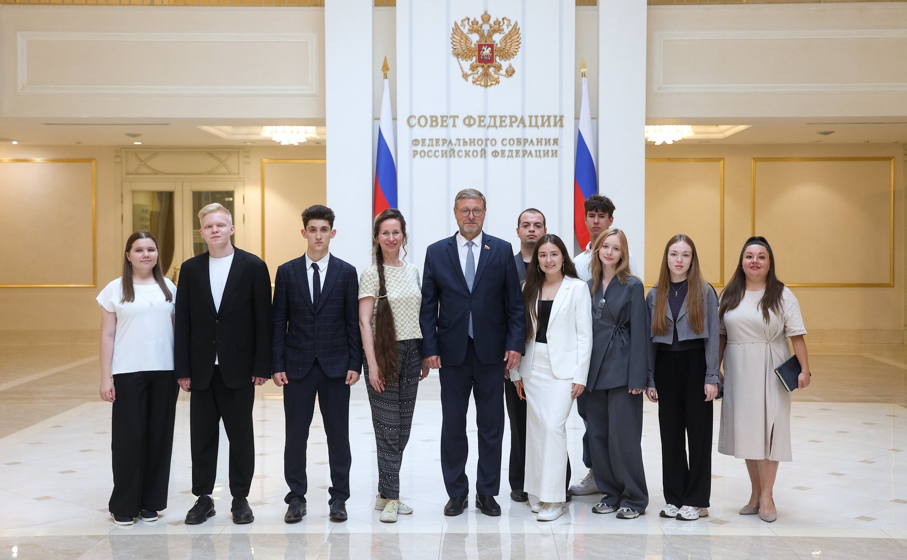 Встреча заместителя Председателя Совета Федерации Константина Косачева со студентами Поволжского государственного технологического университета