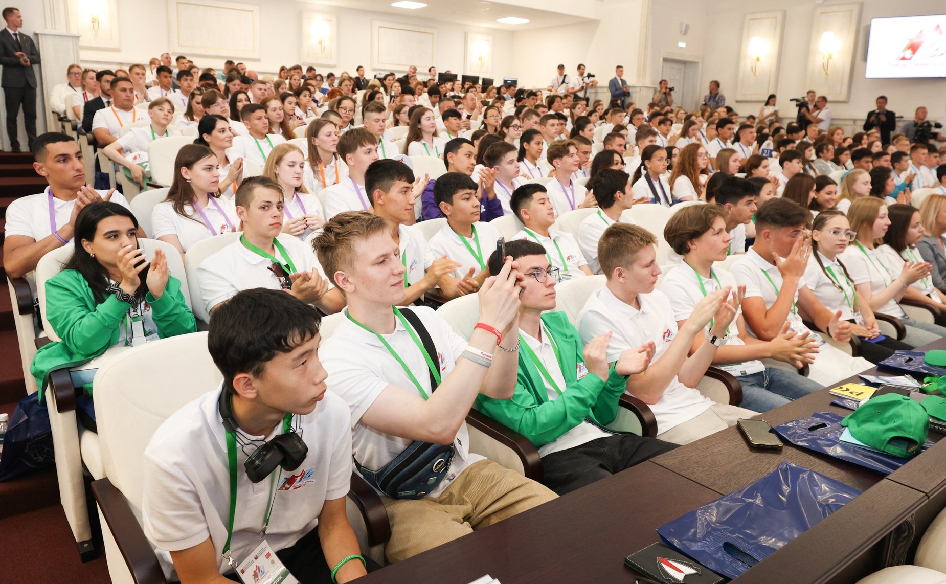 Константин Косачев провел диалоговую площадку с Председателем Совета Республики Национального собрания Республики Беларусь Натальей Кочановой