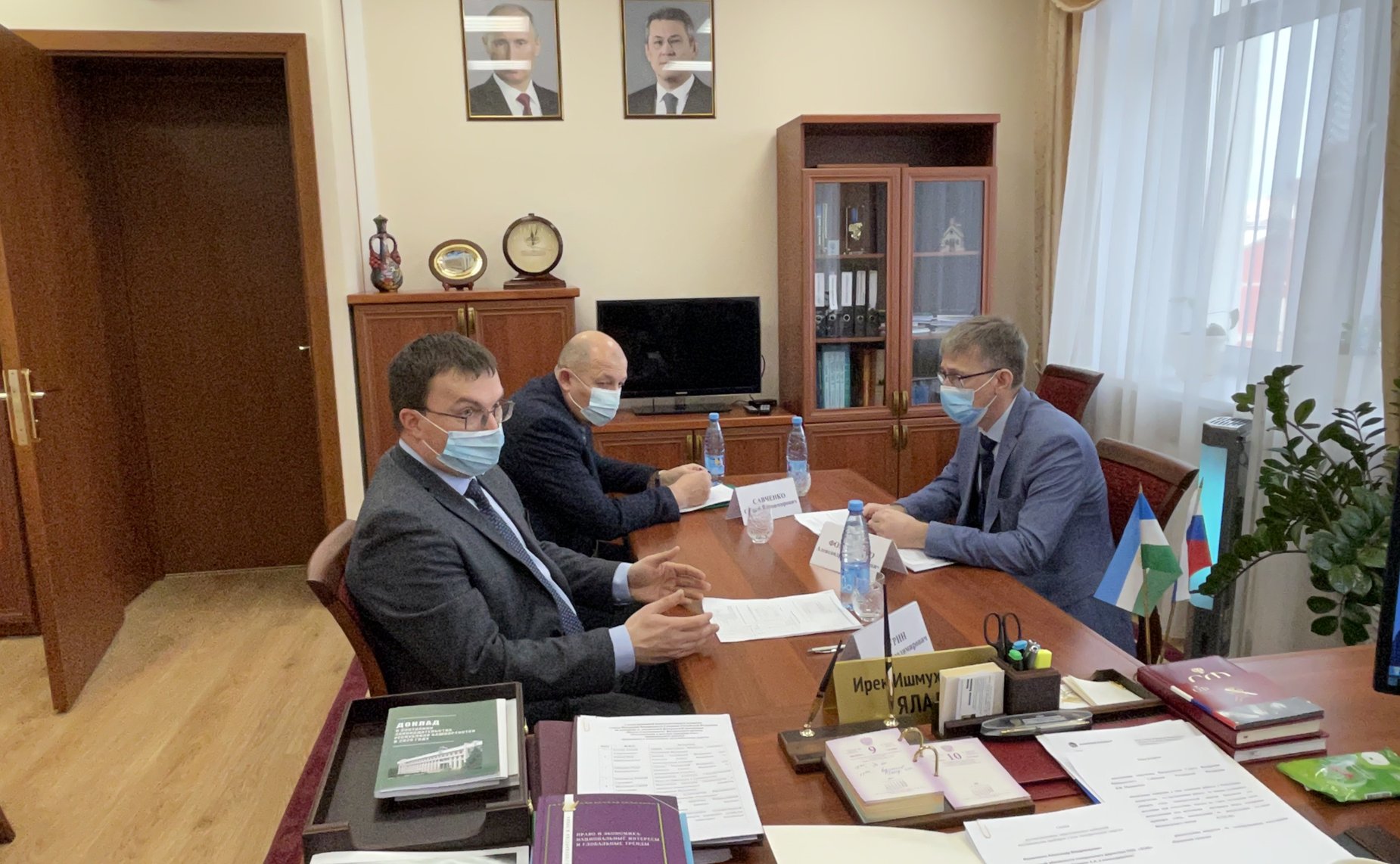 Ирек Ялалов провел рабочую встречу с руководителями электросетевой и энергосбытовой компаний