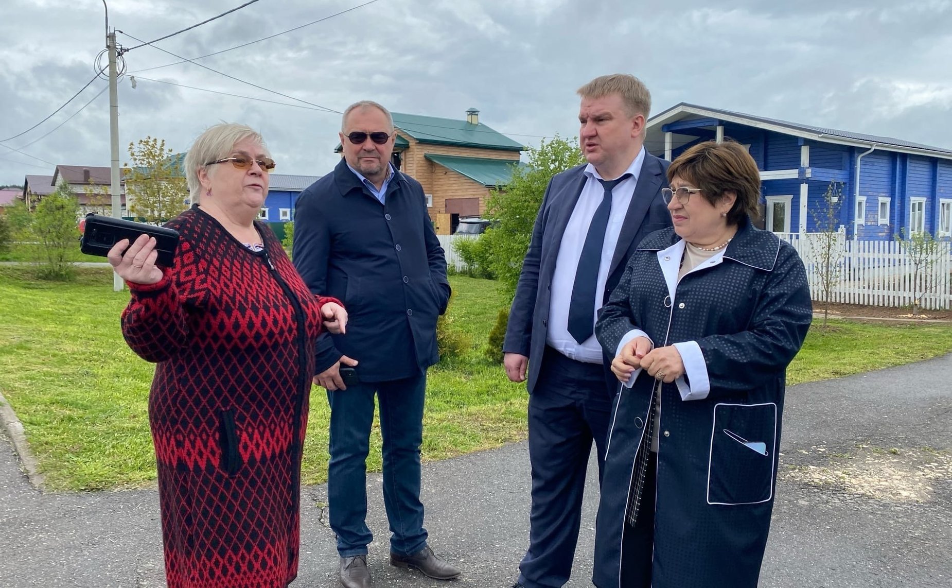 Ольга Хохлова с рабочим визитом посетила Кольчугинский район