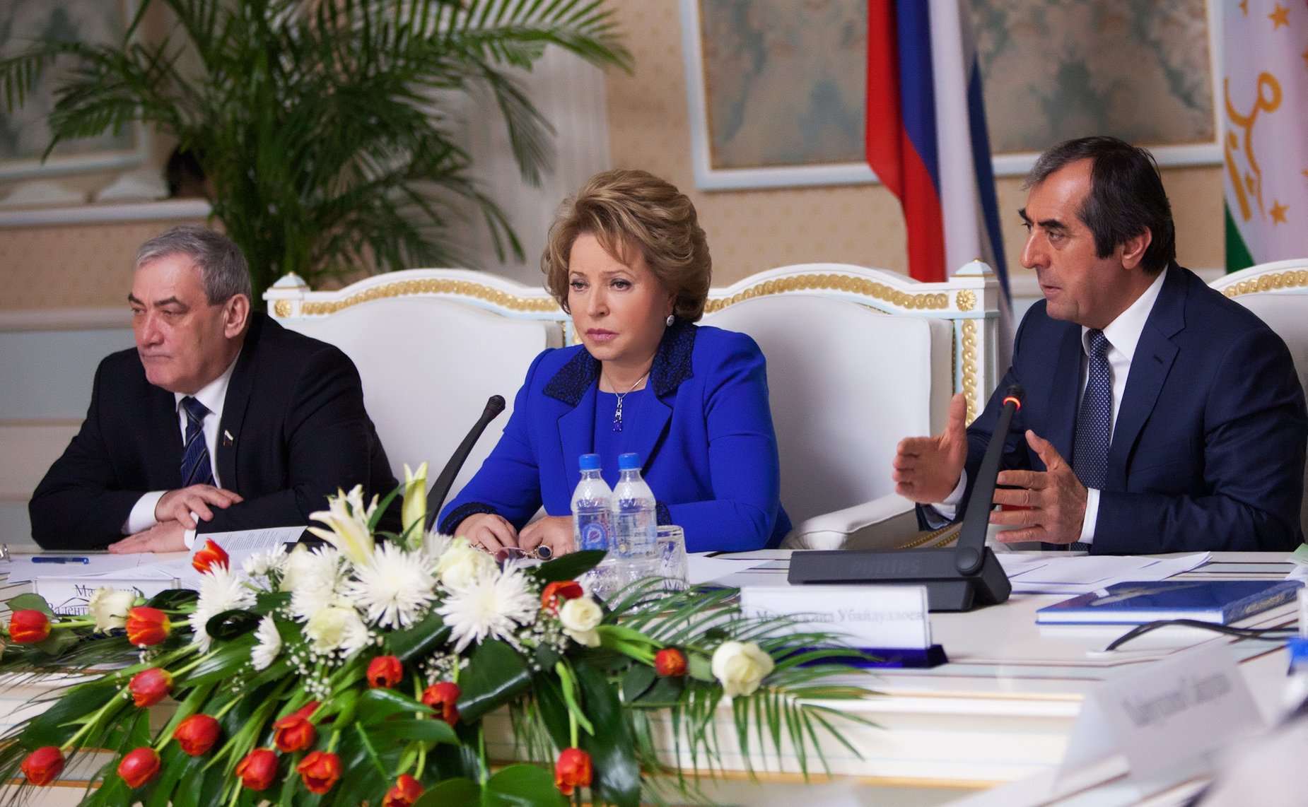 Визит делегации Совета Федерации во главе с Председателем СФ В. Матвиенко  в Таджикистан 15