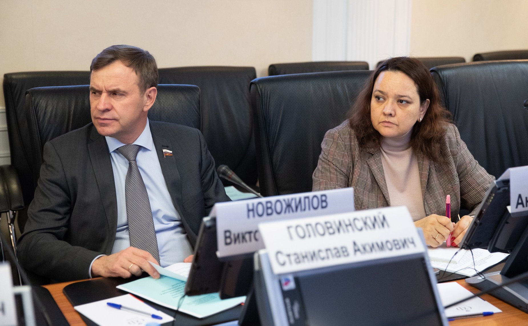 Виктор Новожилов и Анна Отке