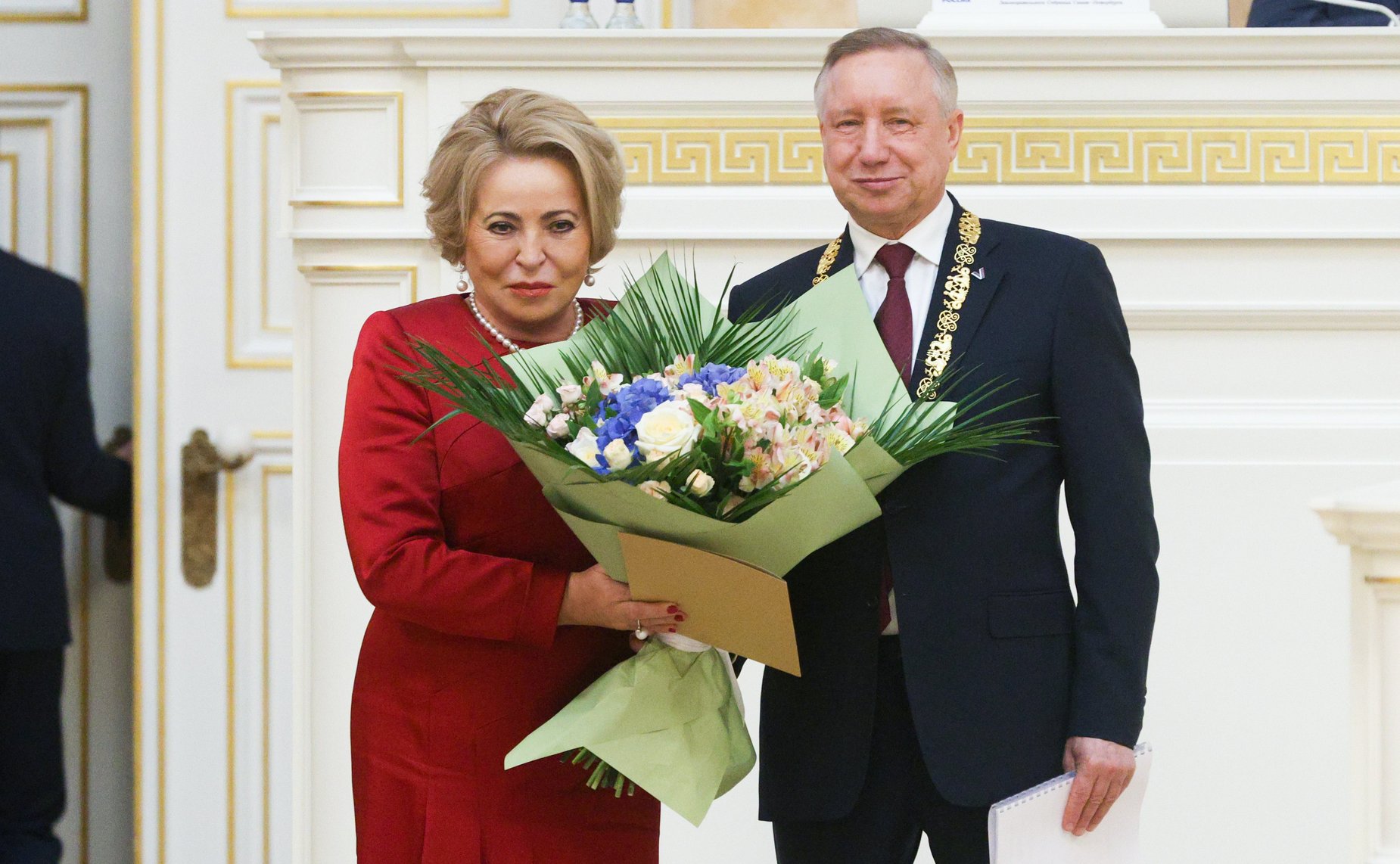 Валентина Матвиенко приняла участие в церемонии инаугурации губернатора Санкт-Петербурга Александра Беглова