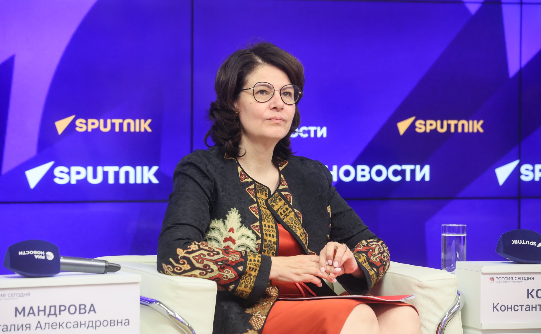 Константин Косачев провёл пресс-конференцию, приуроченную к старту культурно-образовательного проекта «Поезд Памяти»