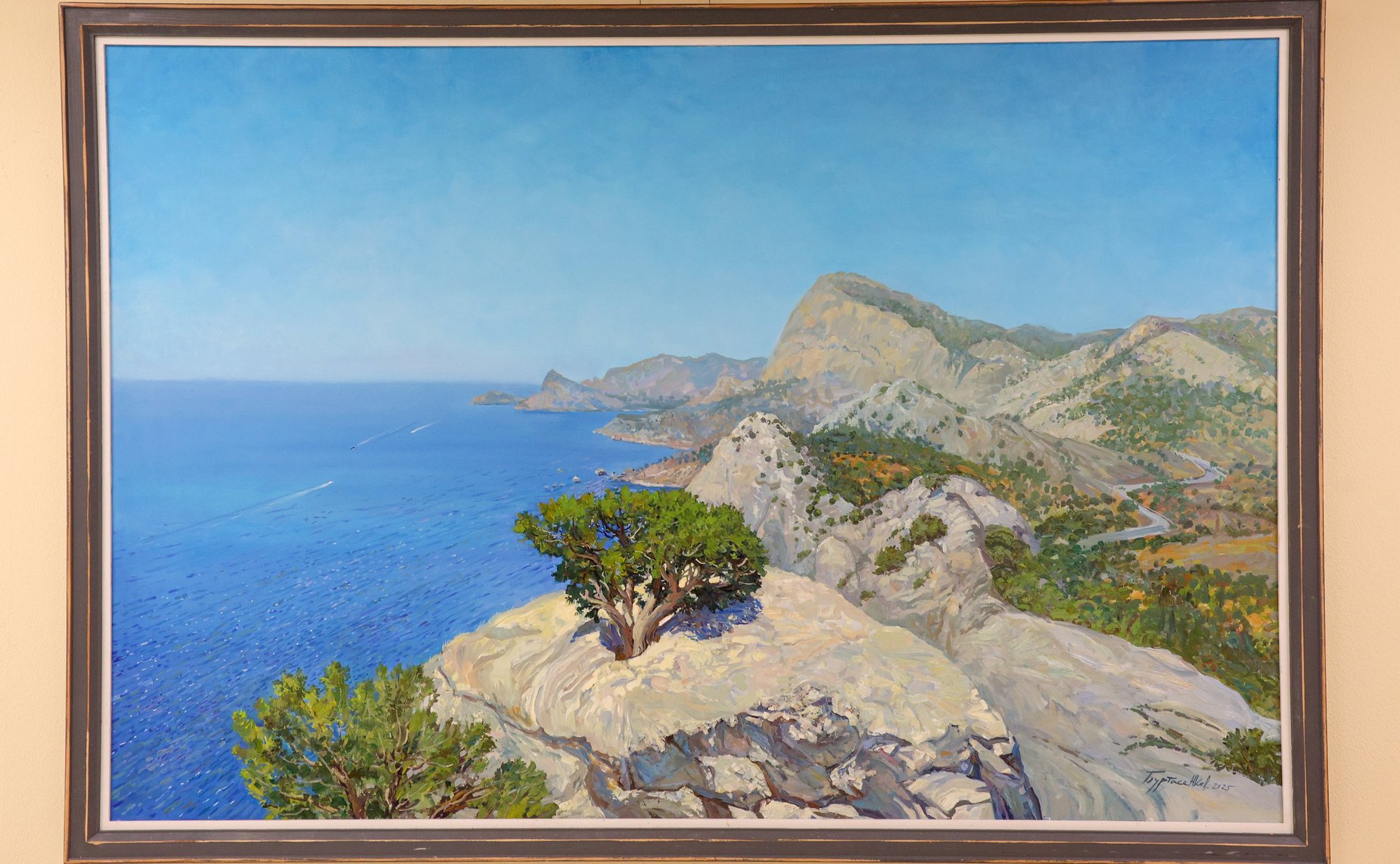 Церемония открытия выставки живописи А. Буртасенкова «Под Русским небом Крыма»