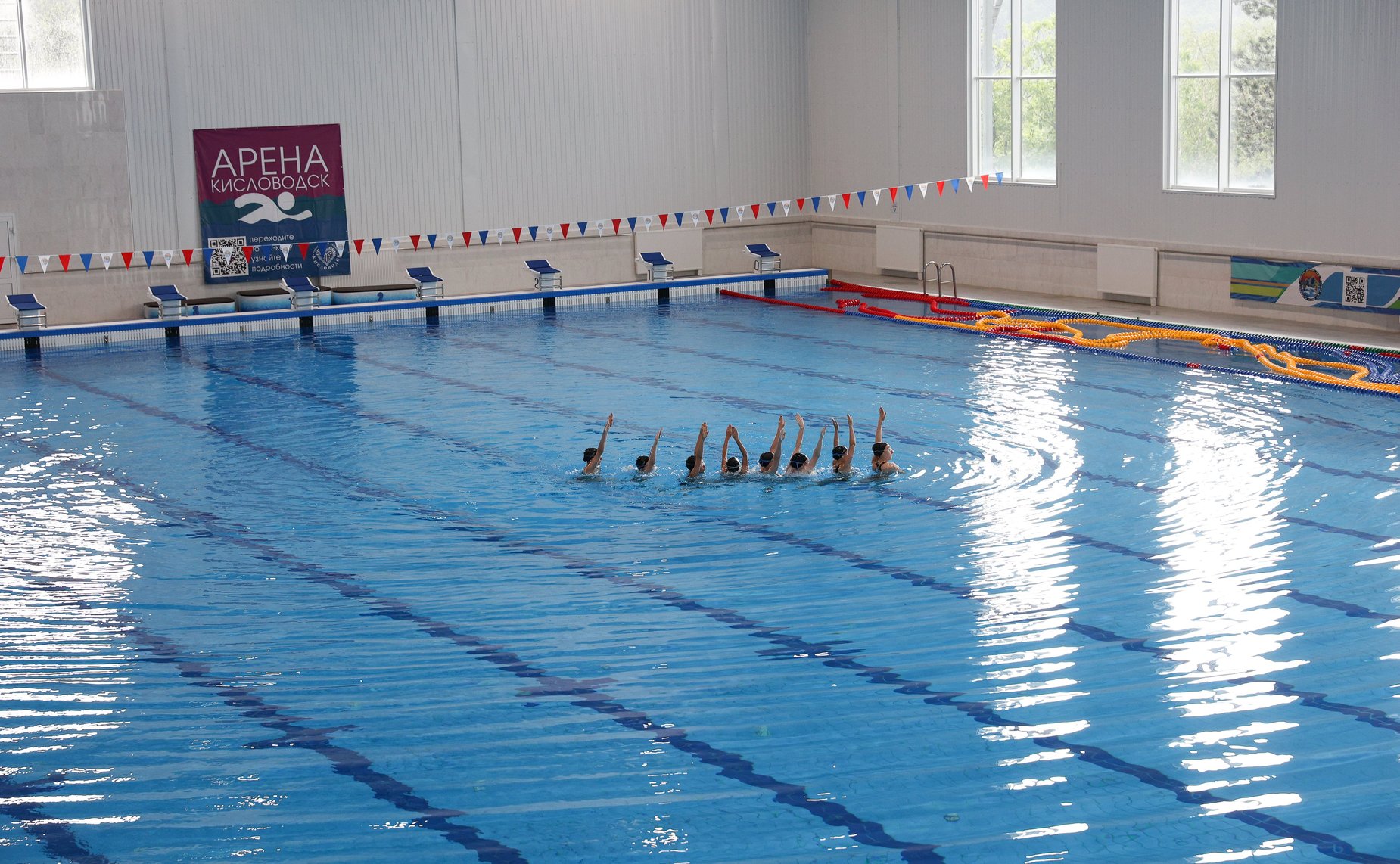 В ходе рабочей поездки Валентина Матвиенко посетила спортивный объект «Дворец спорта «Арена Кисловодск»