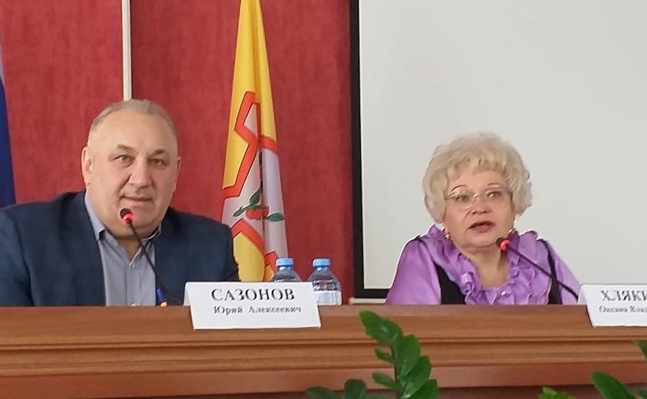 Оксана Хлякина посетила Чаплыгинский район в ходе рабочей поездки в регион