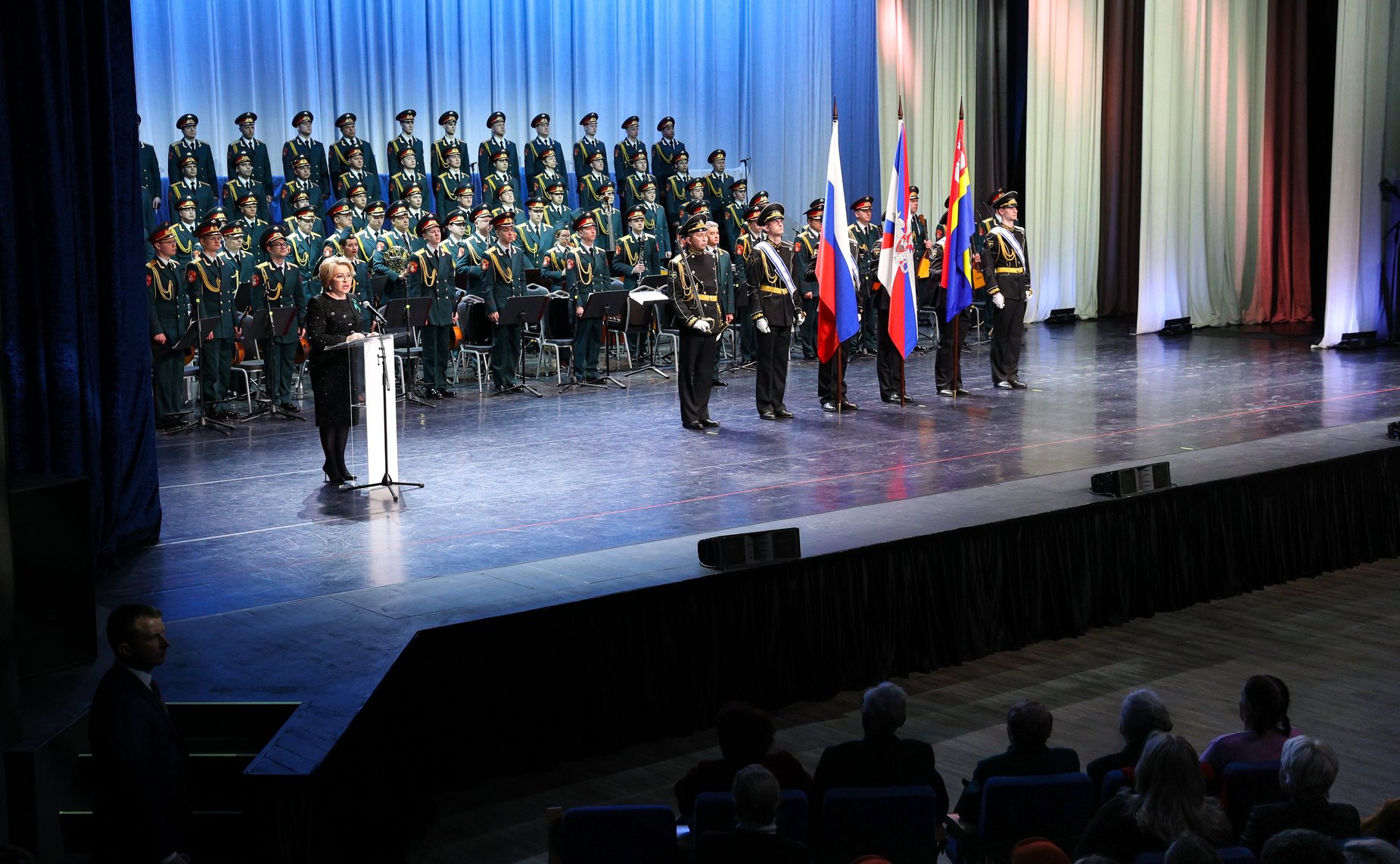 Председатель Совета Федерации Валентина Матвиенко выступила на торжественном собрании, посвященном 81-й годовщине героического штурма Кёнигсберга