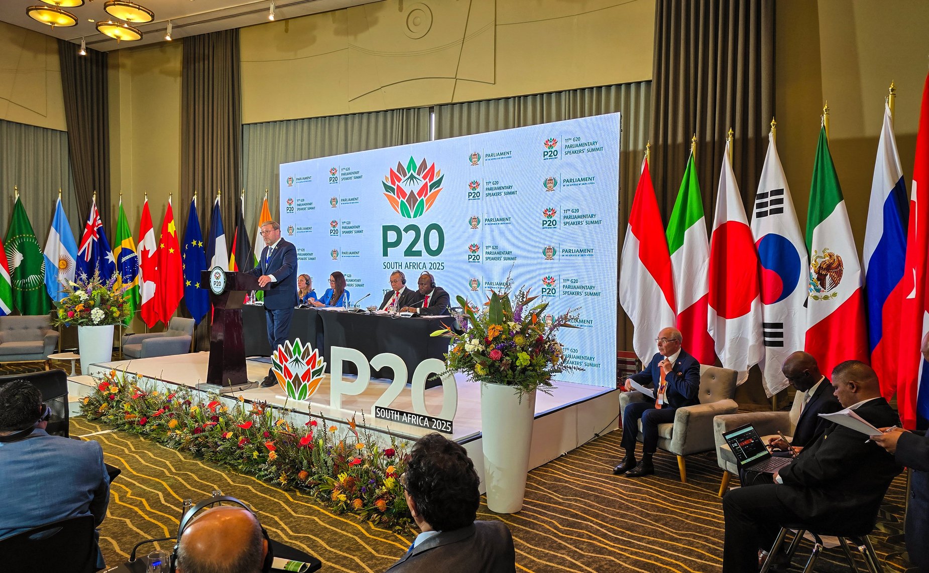 Константин Косачев принял участие в 11-м Саммите председателей парламентов государств «Группы двадцати» (P20)