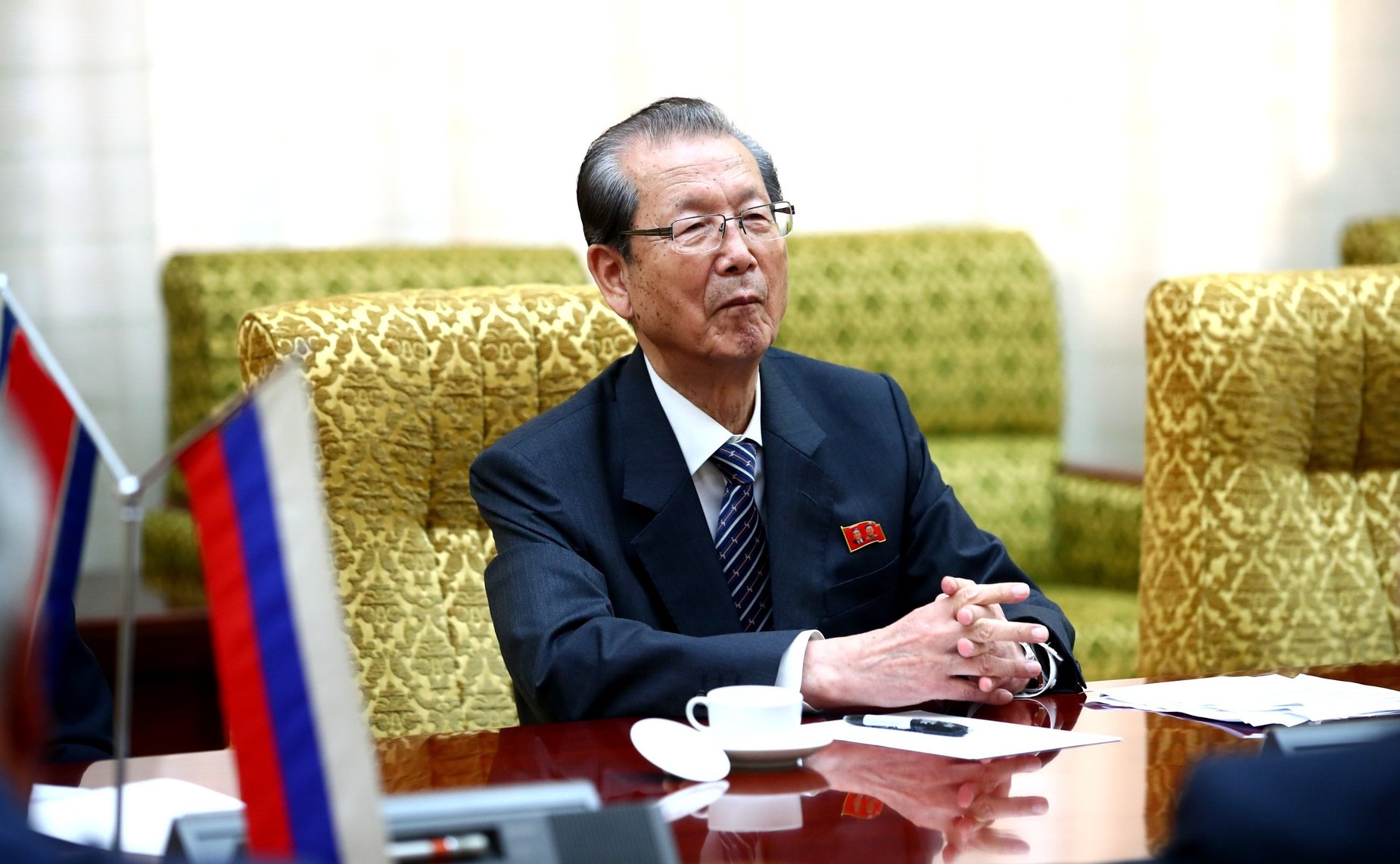 Председатель Верховного Народного Собрания КНДР Цой Тхе Бок