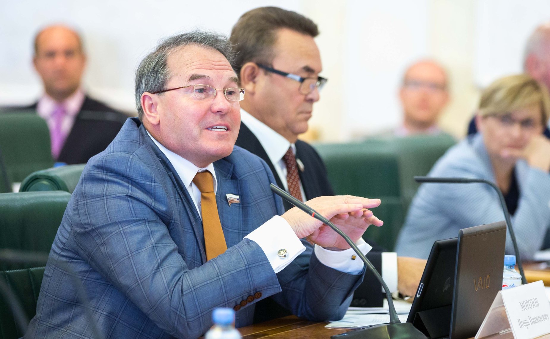 Встреча В Матвиенко с группой российских учителей, направляемых для работы в общеобразовательные учреждения Республики Таджикистан