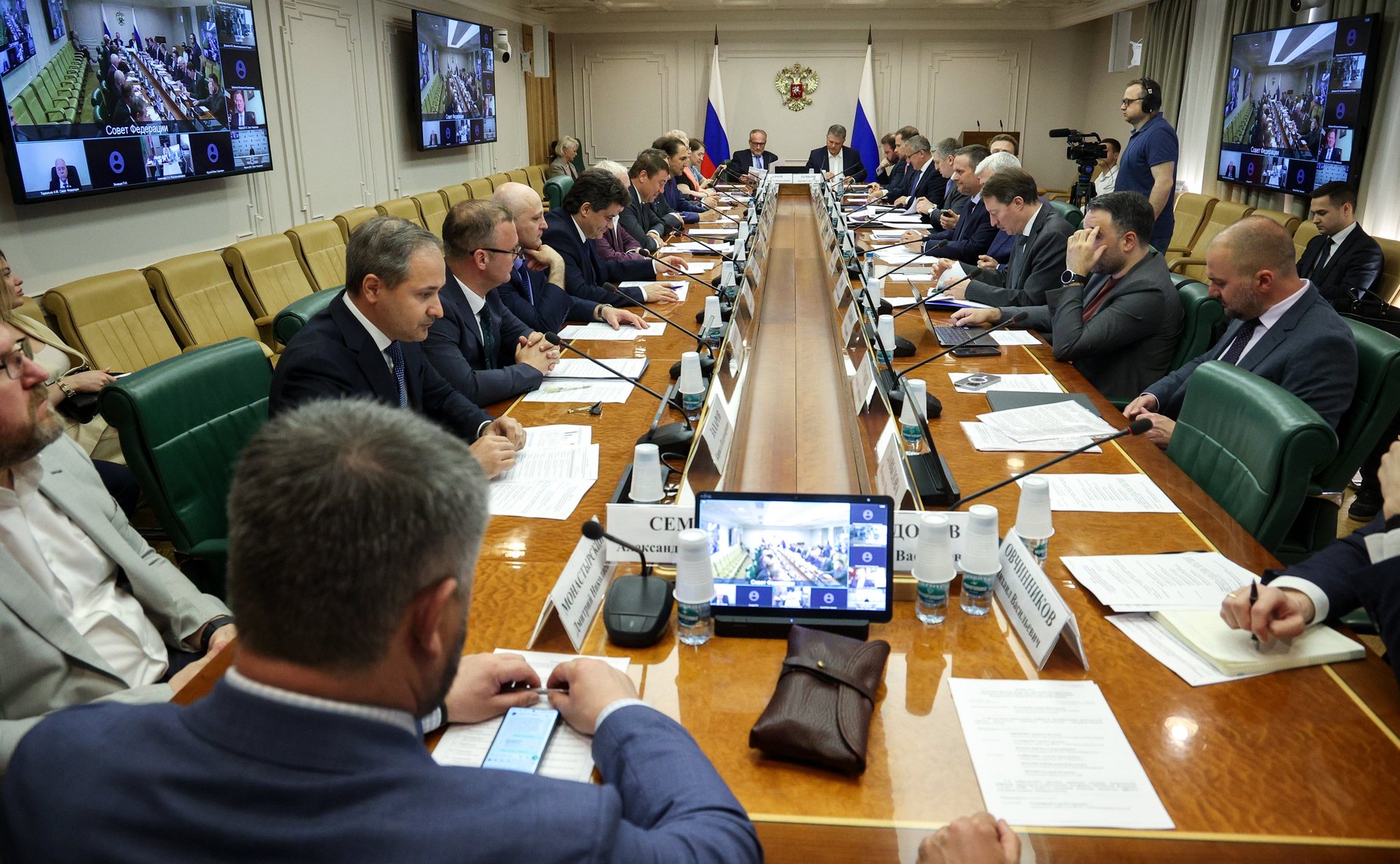 Заседание Совета по развитию транспортного комплекса в субъектах РФ при Совете Федерации