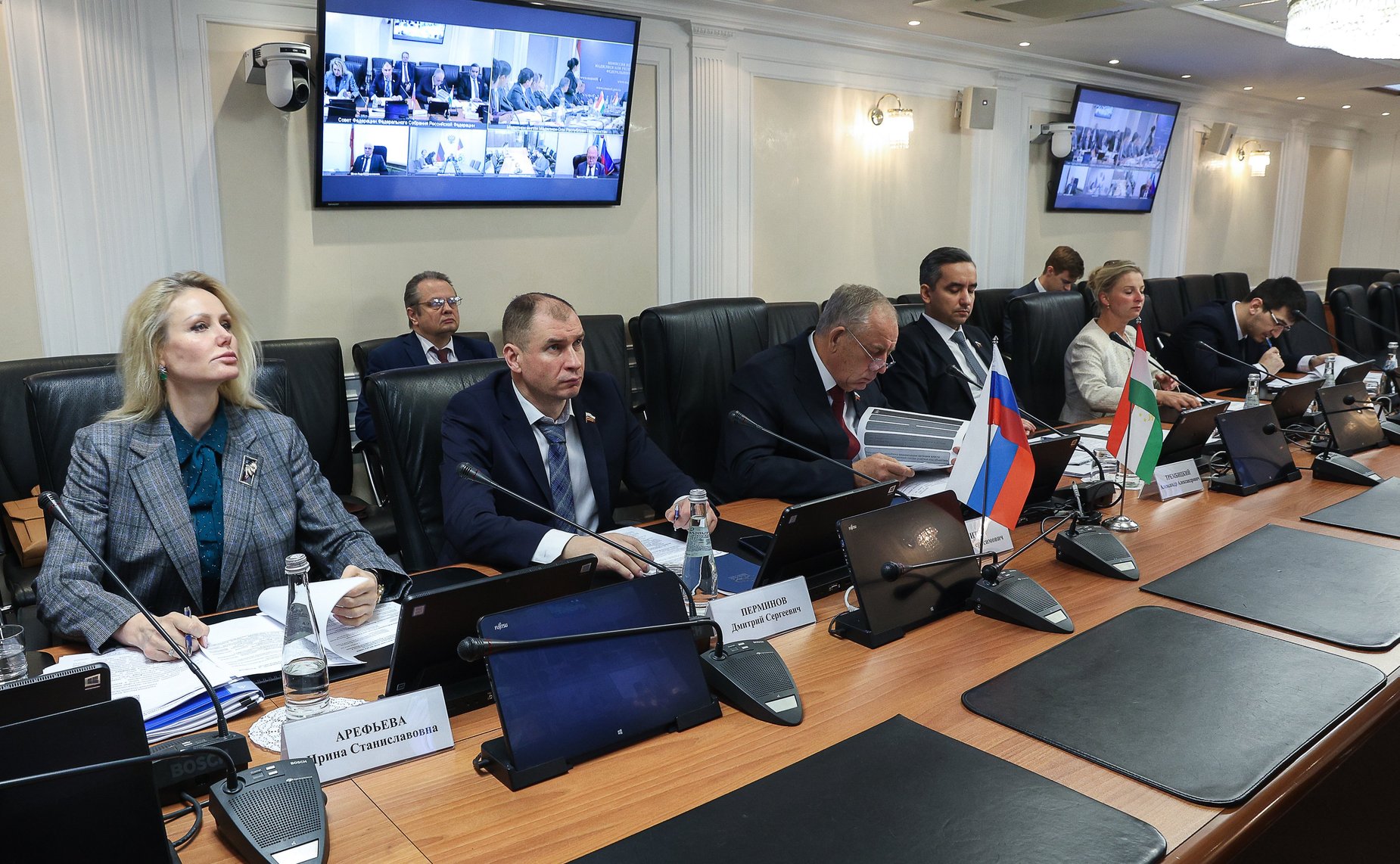 12-е заседание Комиссии по сотрудничеству Совета Федерации ФС РФ и Маджлиси милли Маджлиси Оли Республики Таджикистан